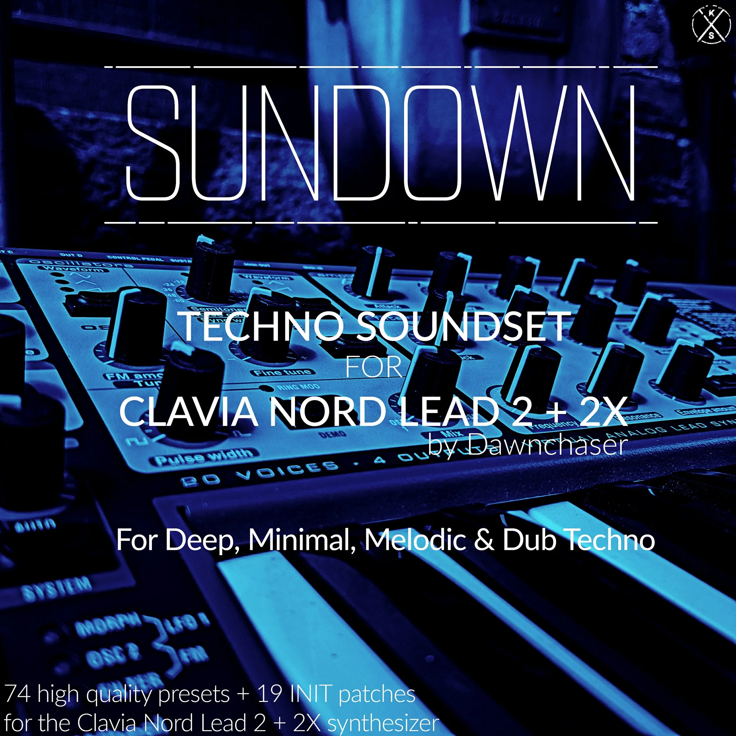 Sundown Techno Soundset for Clavia Nord Lead 2 + 2X