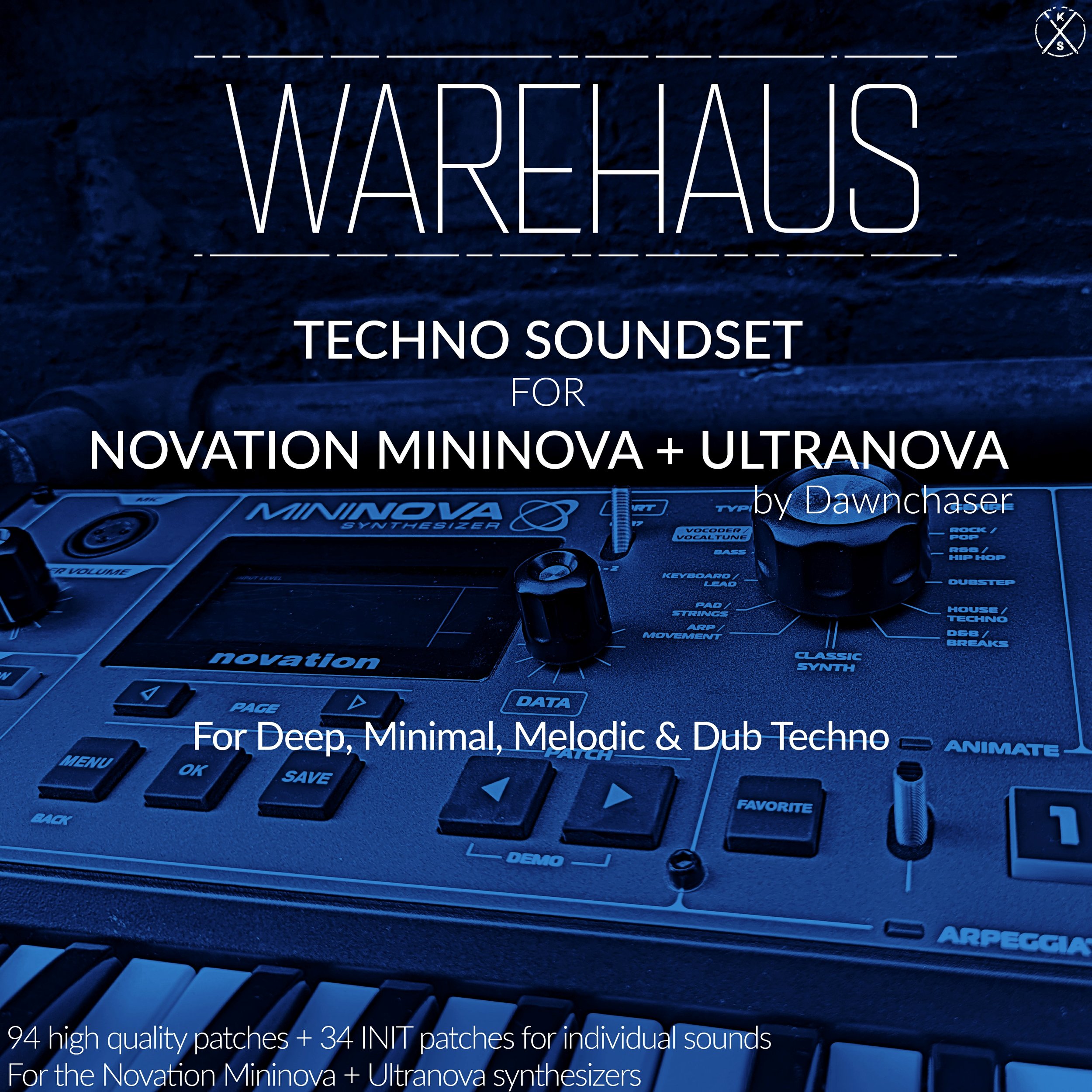 Warehaus Techno Soundset for Novation Mininova + Ultranova — Kulshan Studios
