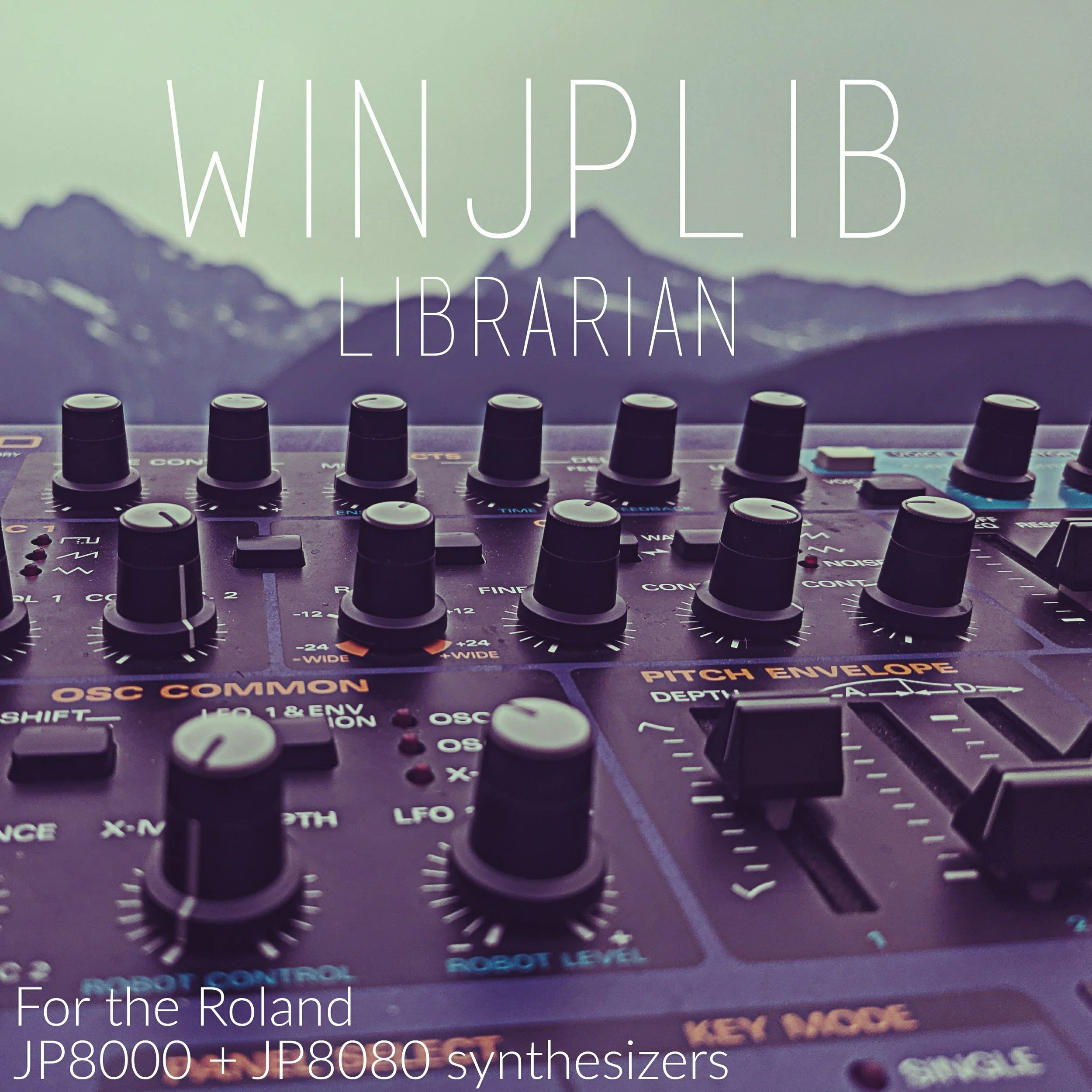 その他 LP Various Technical Music Planning YD250023 YUPITERU /00260 WinJPLib - JP8000 + JP8080 Librarian — Kulshan Studios