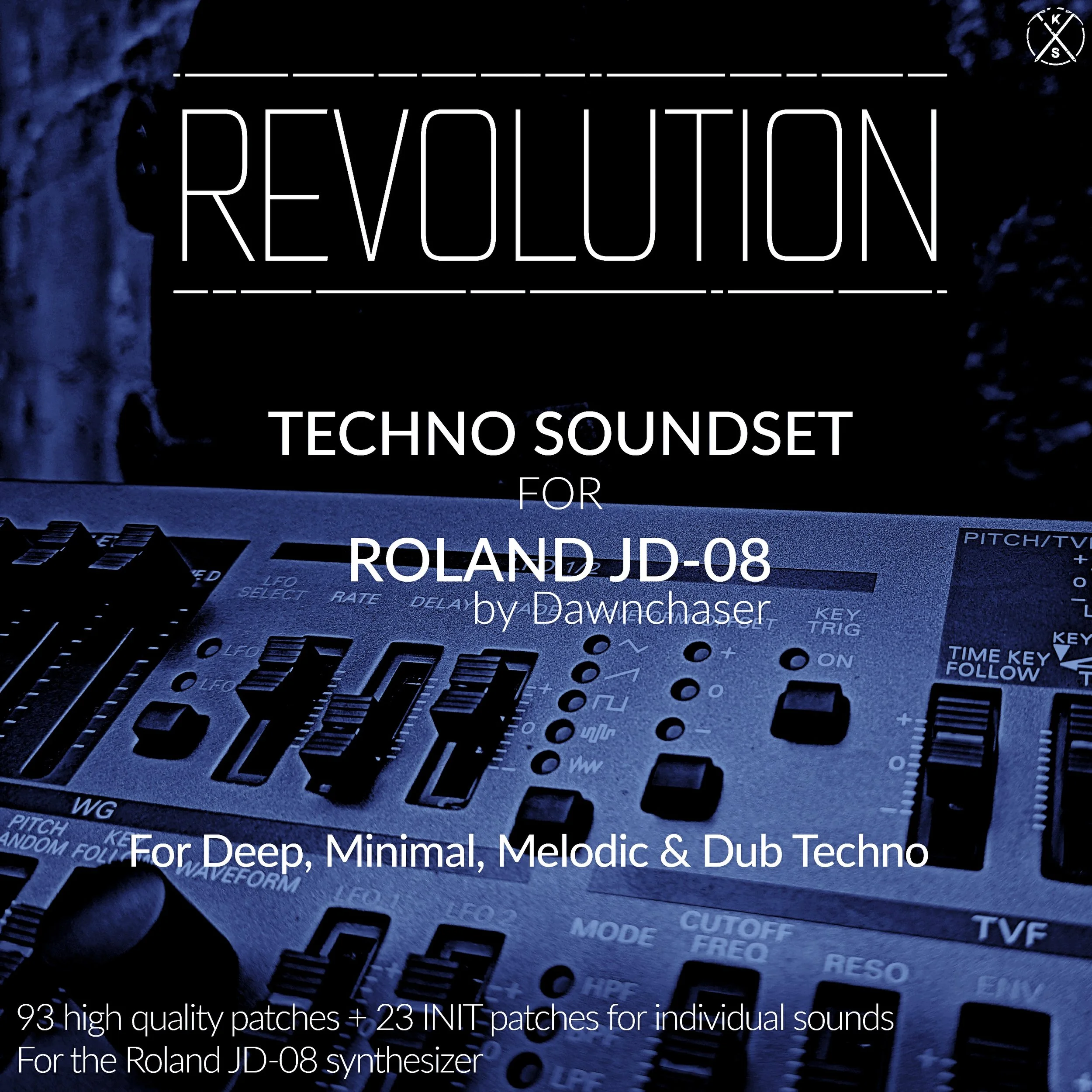 Revolution Techno Soundset for Roland JD-08