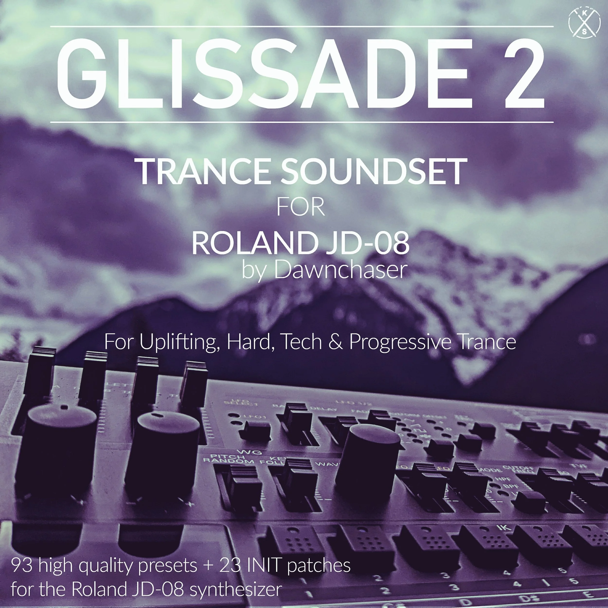 Glissade 2 Trance Soundset for Roland JD-08