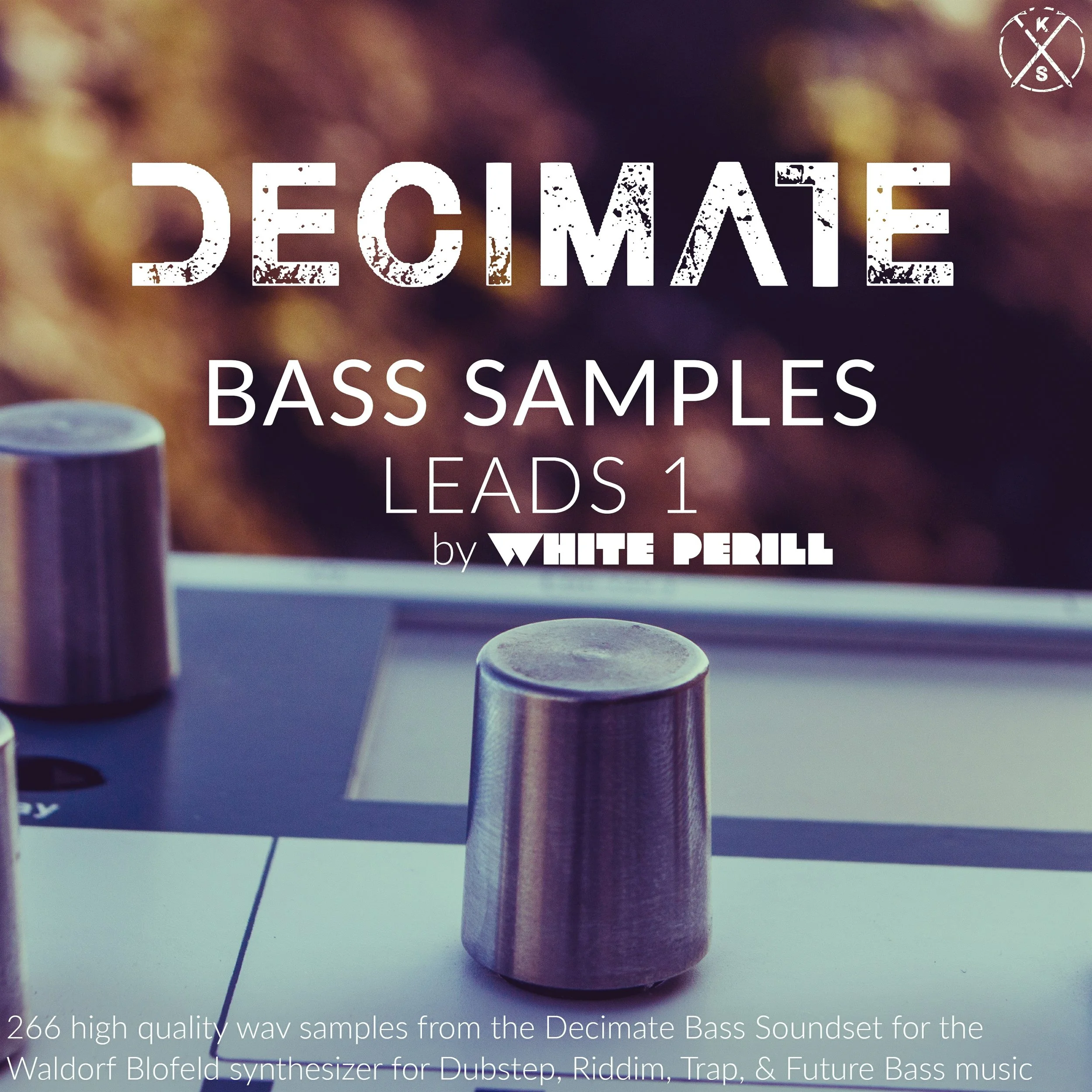 266 Dubstep, Riddim, Trap, and Future Bass lead samples from Decimate Blofeld Bass Soundset for Waldorf Blofeld