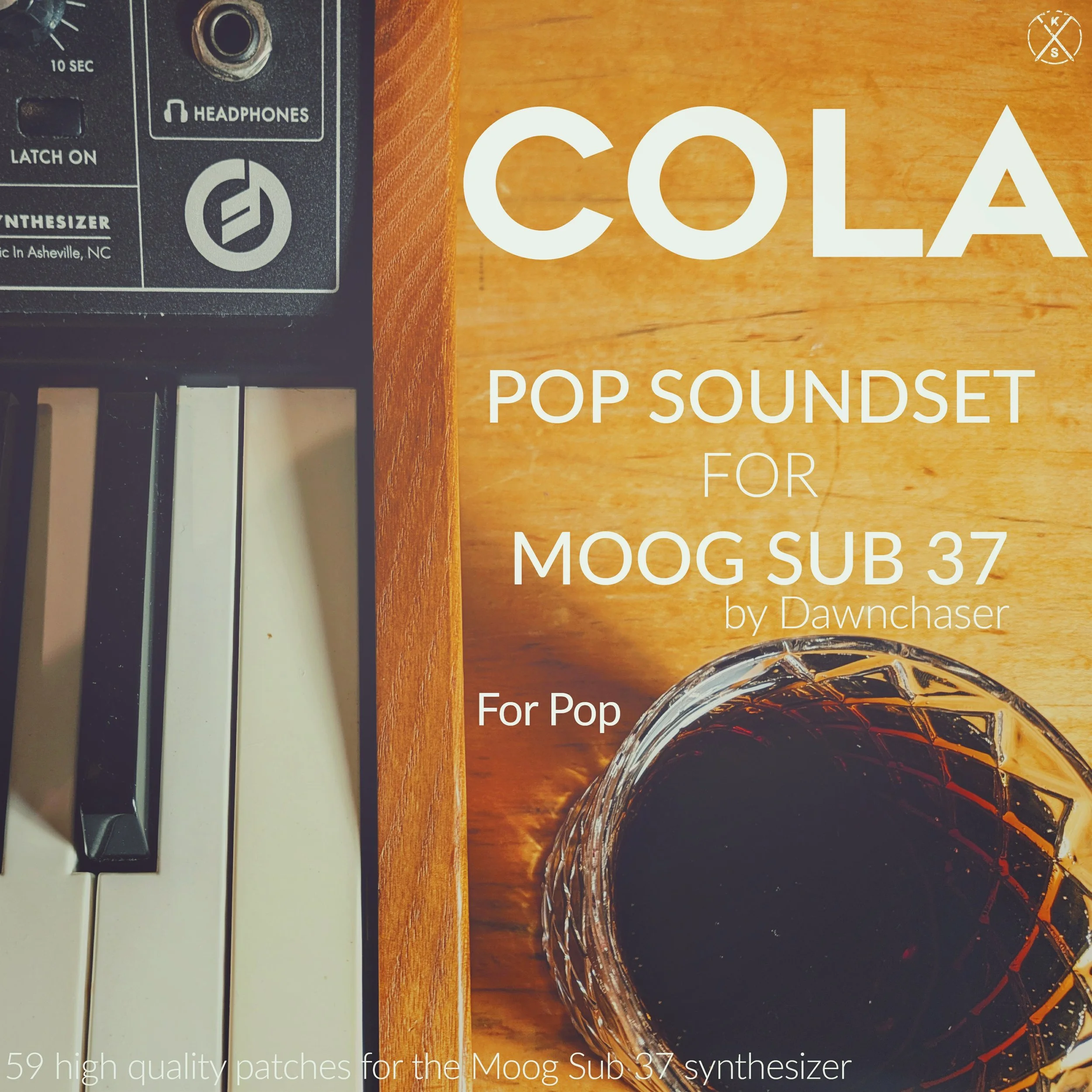 59 bouncy Pop presets for Moog Sub37
