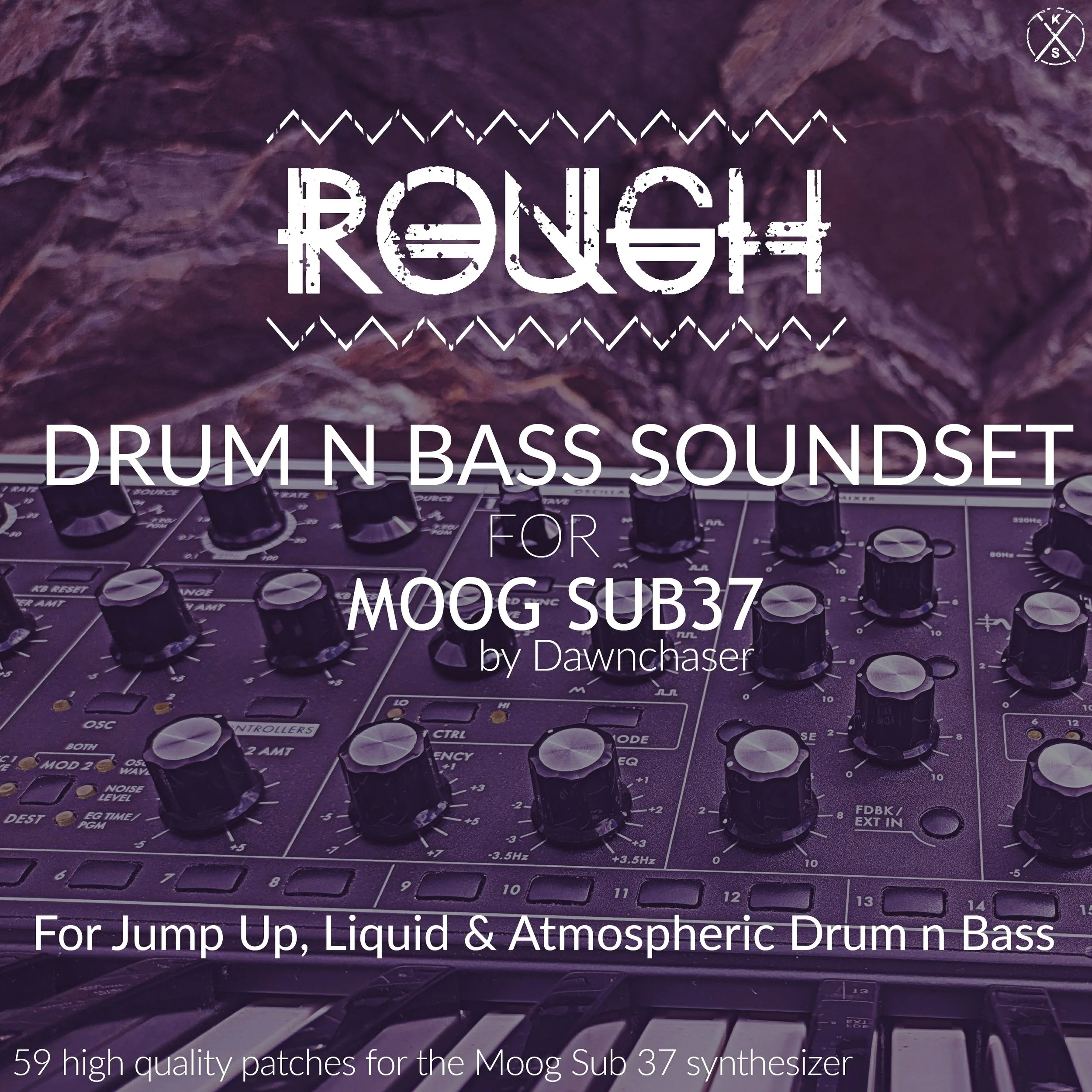 59 heavy Jump Up, Liquid & Atmospheric Drum n Bass presets for Moog Sub37