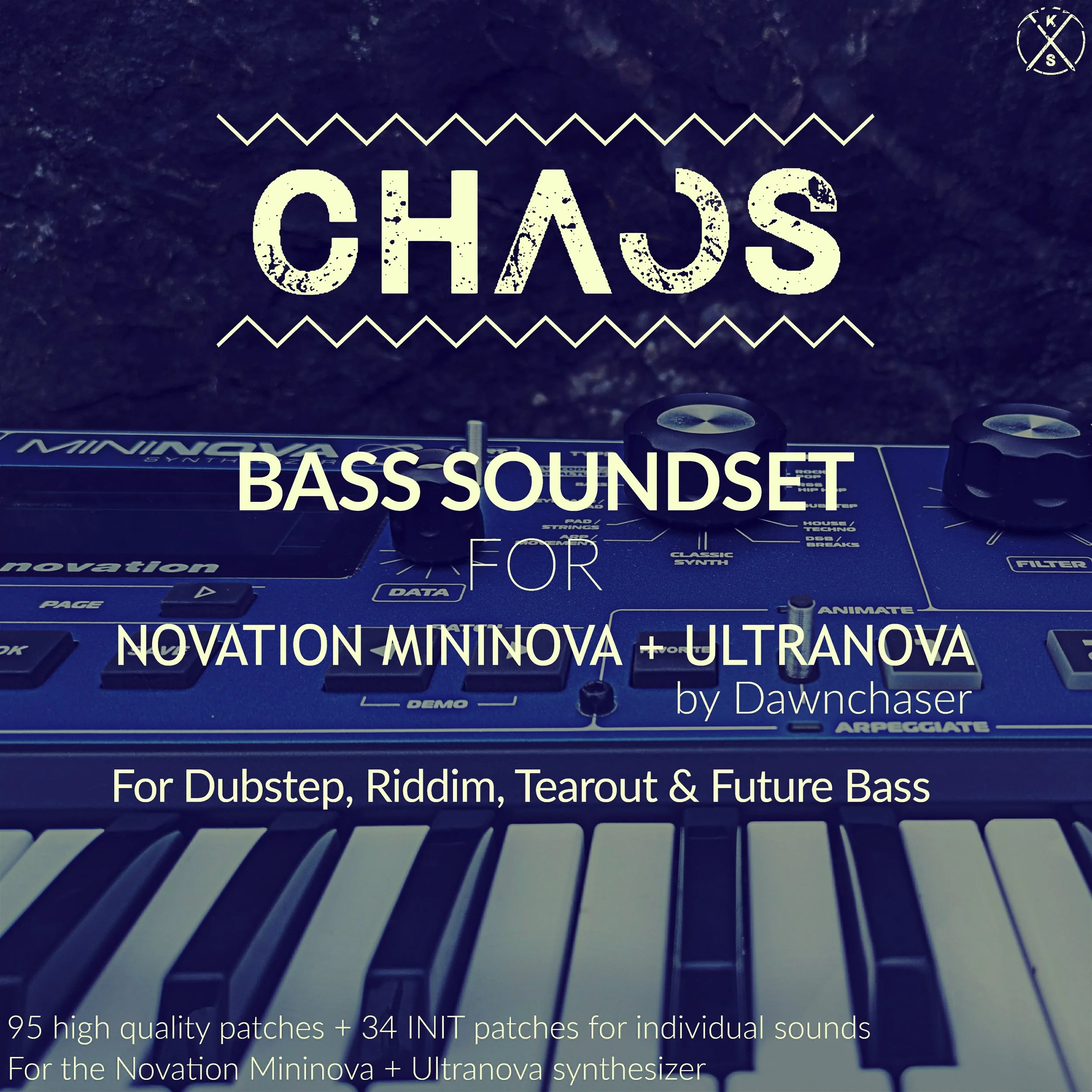 95 filthy Dubstep, Riddim, Tearout & Future Bass presets for Novation Mininova + Ultranova