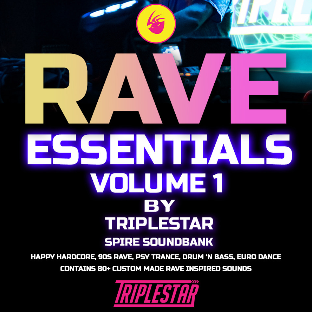 80+ classic Rave presets for Reveal Sound Spire