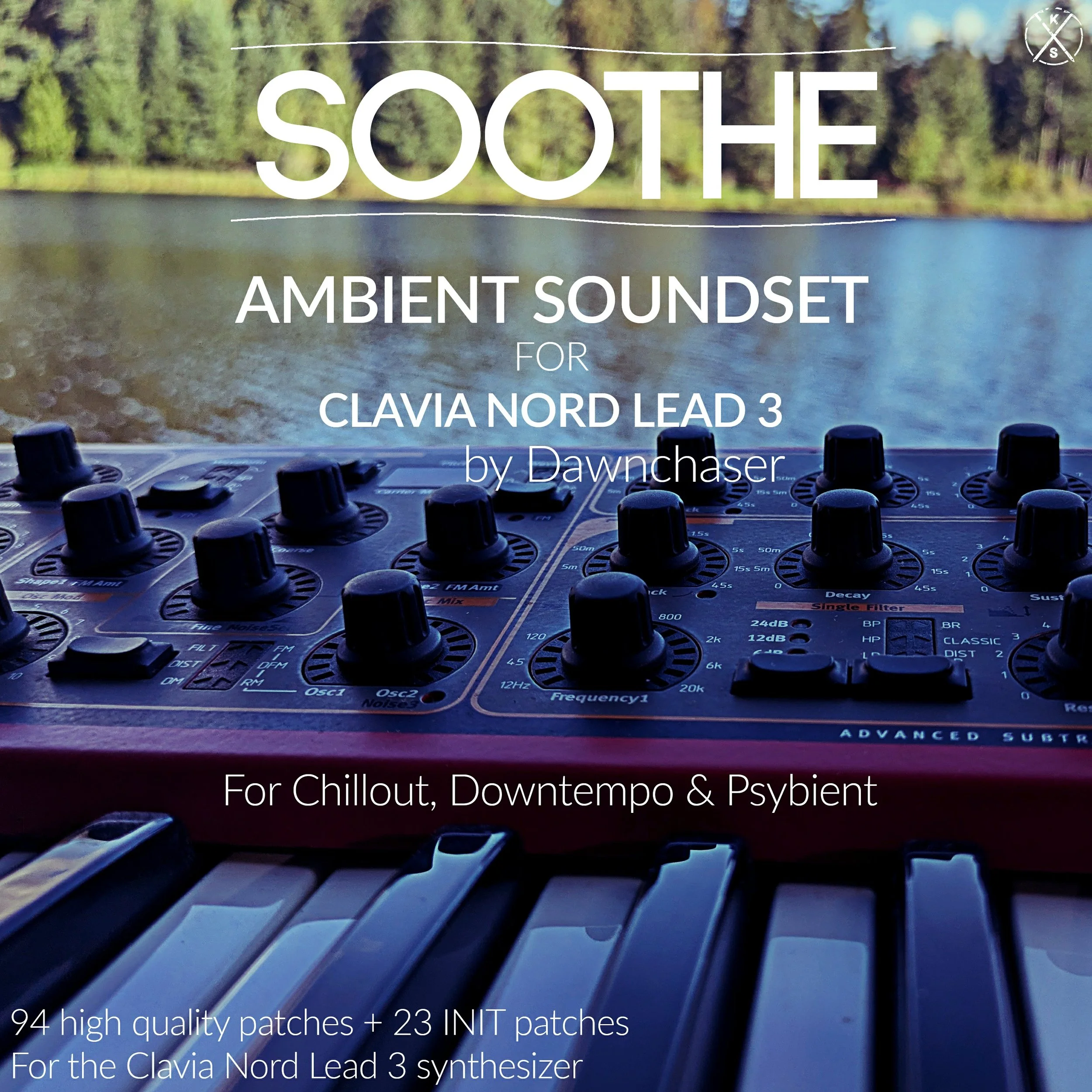 94 dreamy Ambient & Downtempo presets for Clavia Nord Lead 3