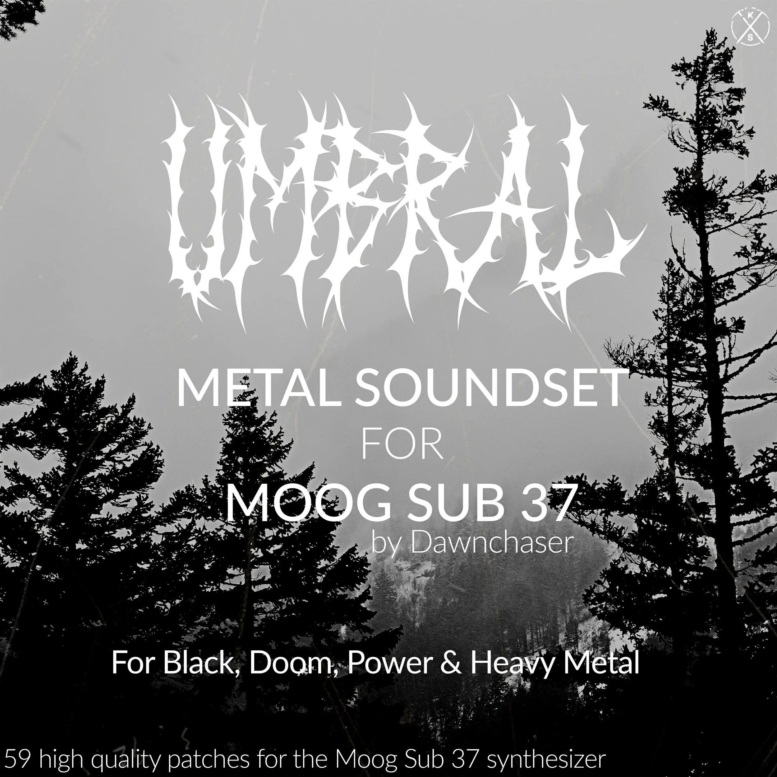 59 heavy Black, Doom & Power Metal presets for Moog Sub37