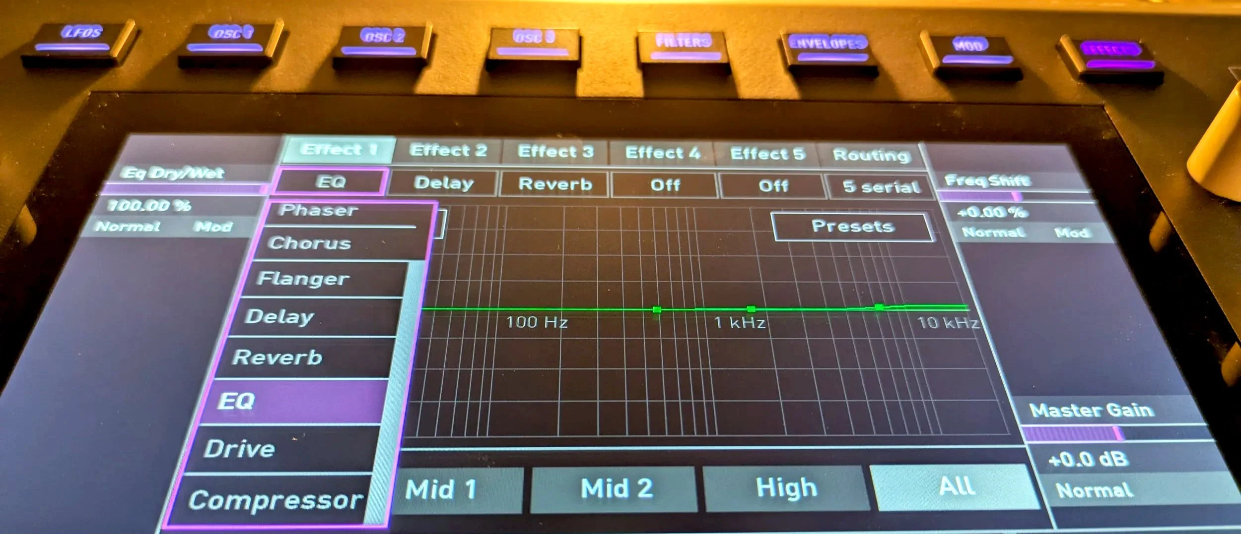 Waldorf Iridium Core Effects Section
