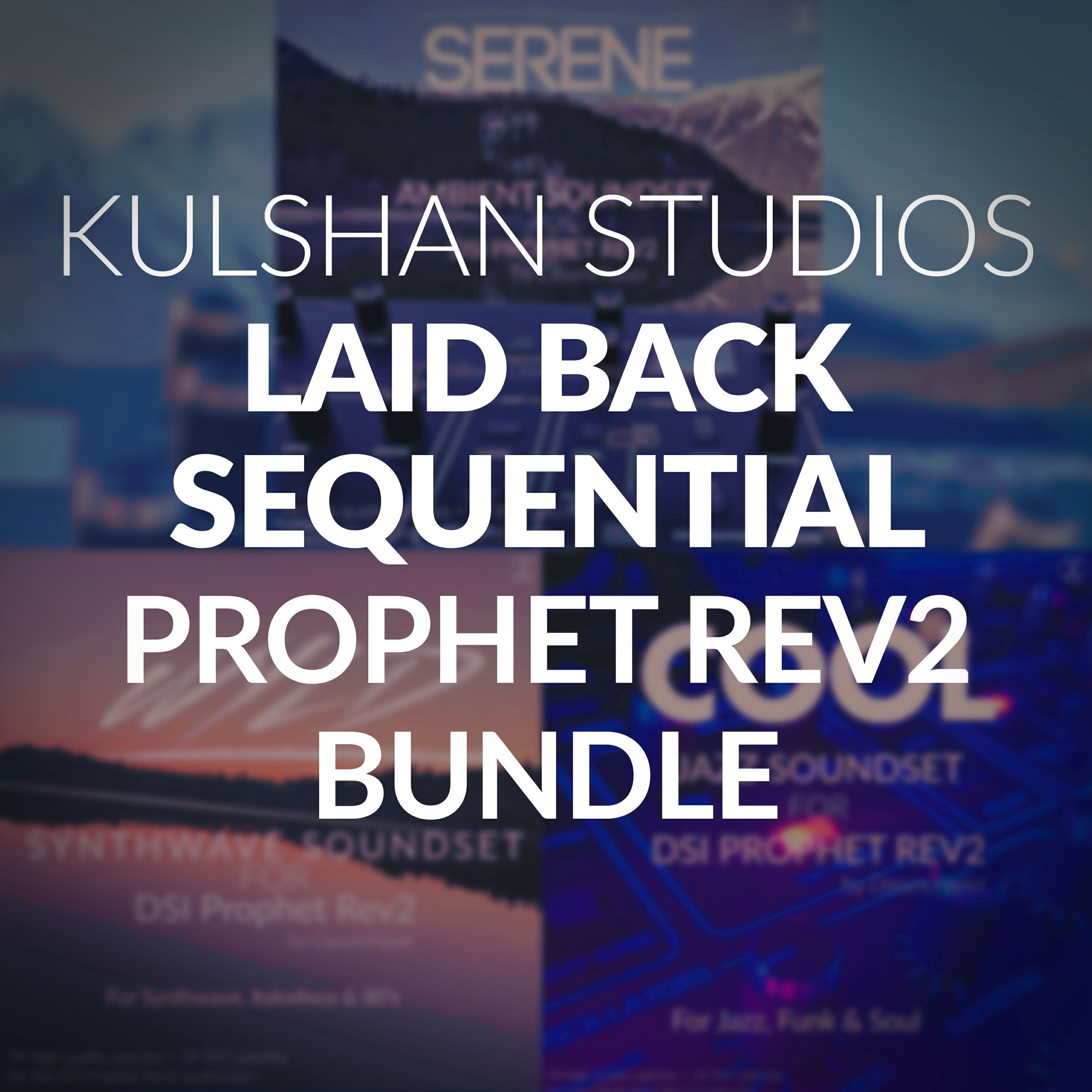 Get 282 production-ready Sequential Prophet Rev2 presets in one collection. Includes 3 soundbanks for Ambient, Synthwave, and Jazz
