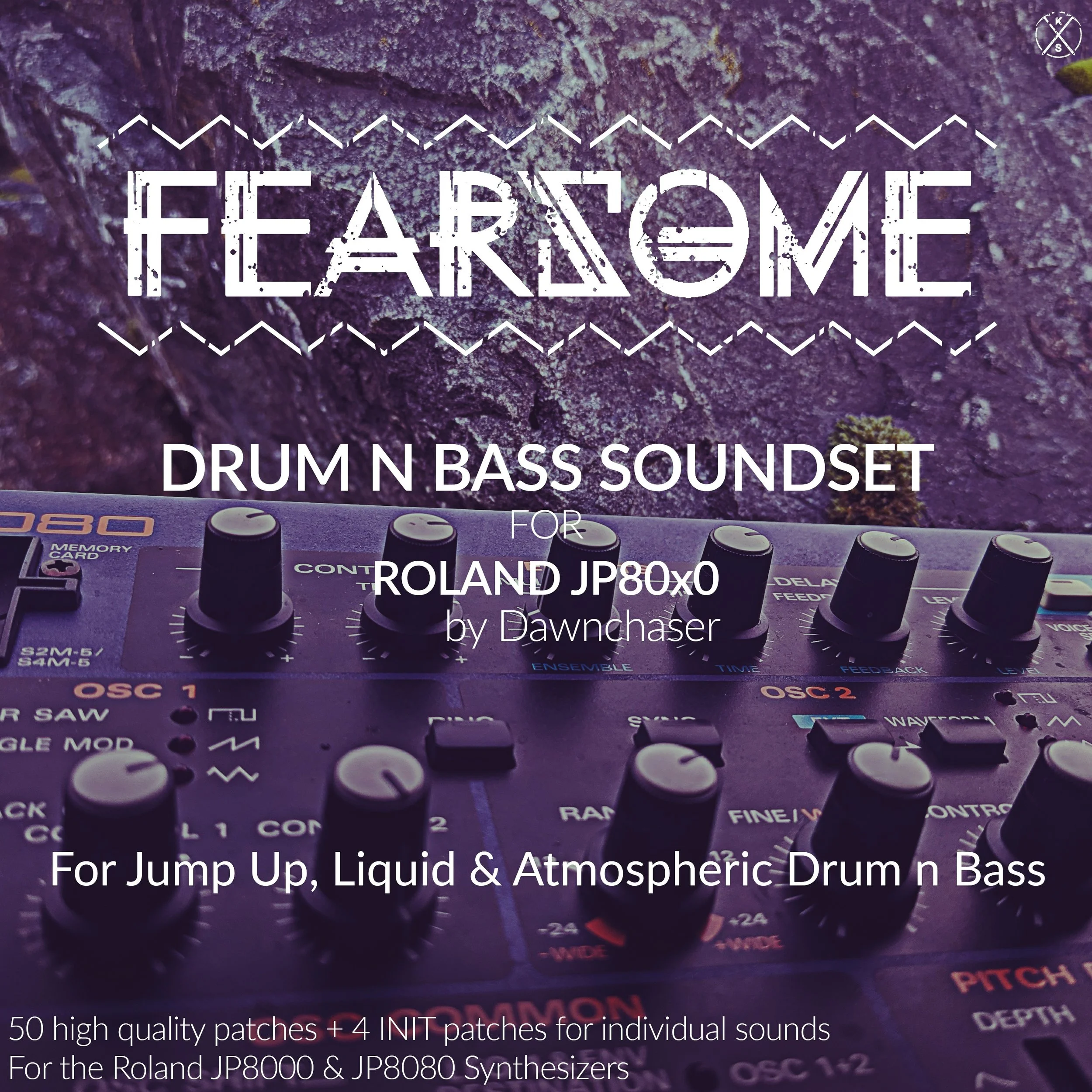 50 heavy Jump Up, Liquid & Atmospheric Drum n Bass performances for Roland JP8000 + JP8080