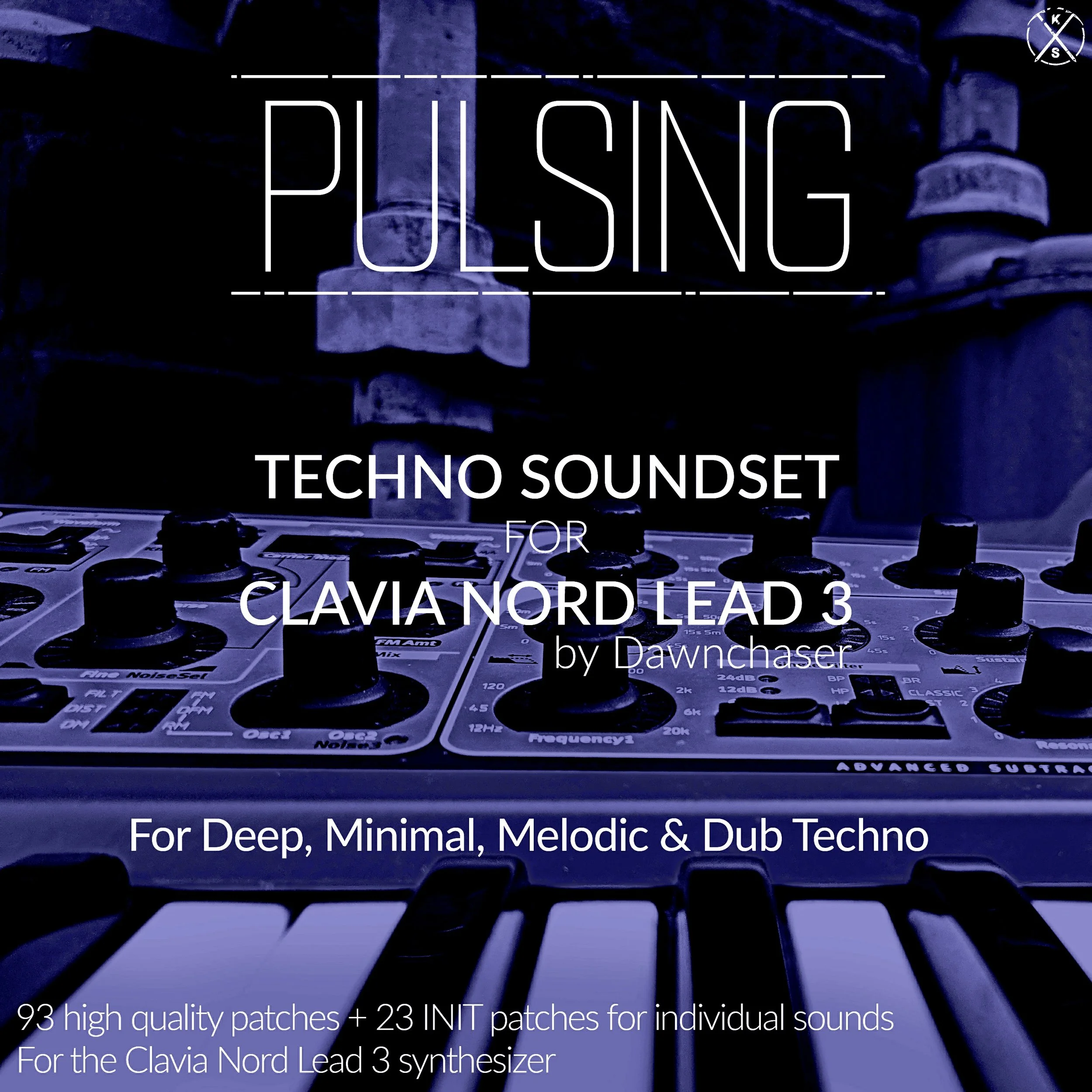 93 groovy Deep, Dub & Melodic Techno presets for Clavia Nord Lead 3