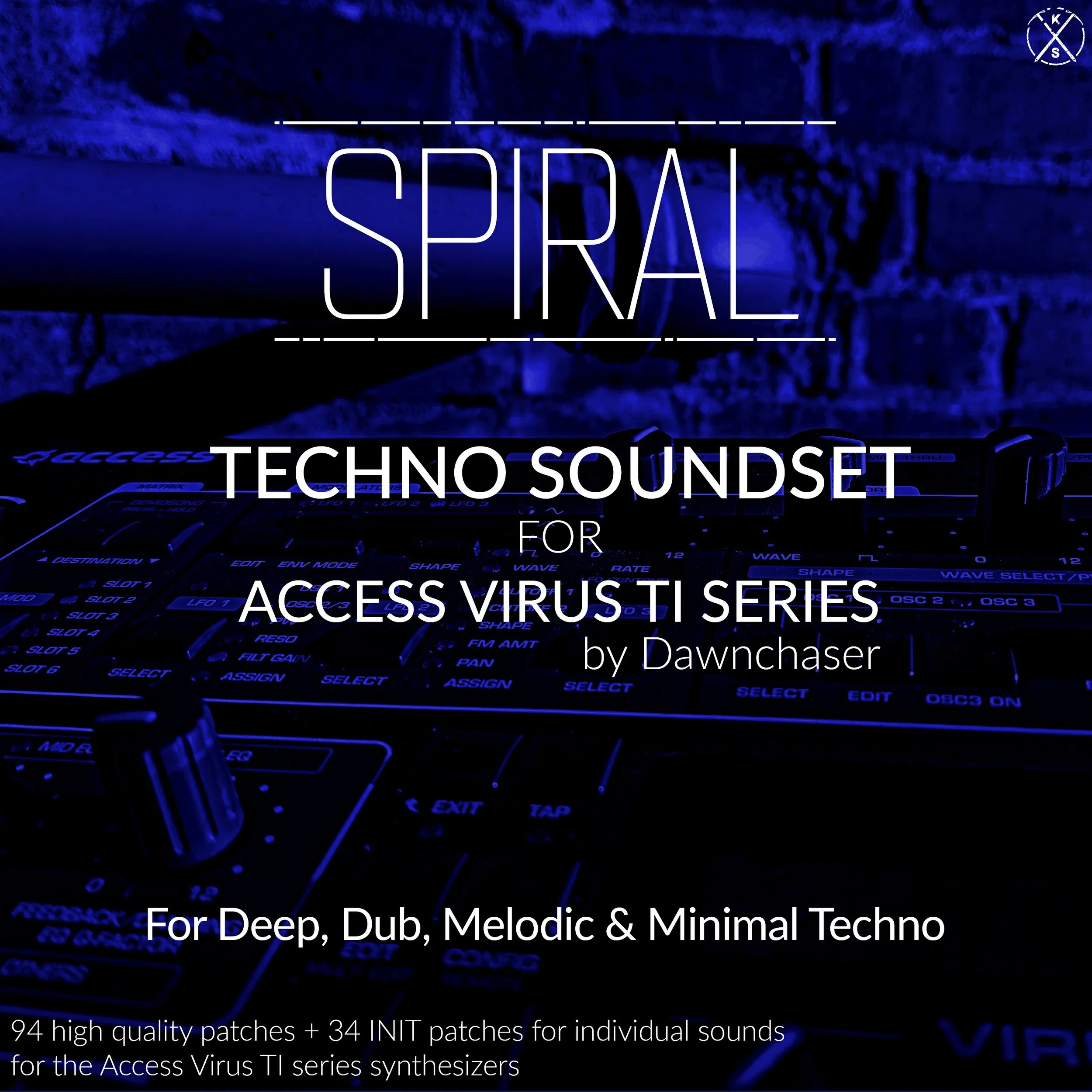 Spiral Techno Soundset for Access Virus TI Series & OsTIrus