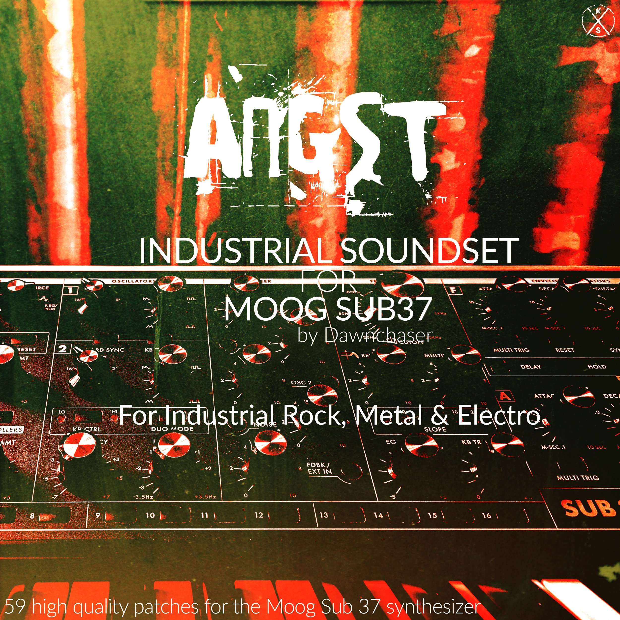 59 monstrous Industrial presets for Moog Sub 37 + Subsequent37