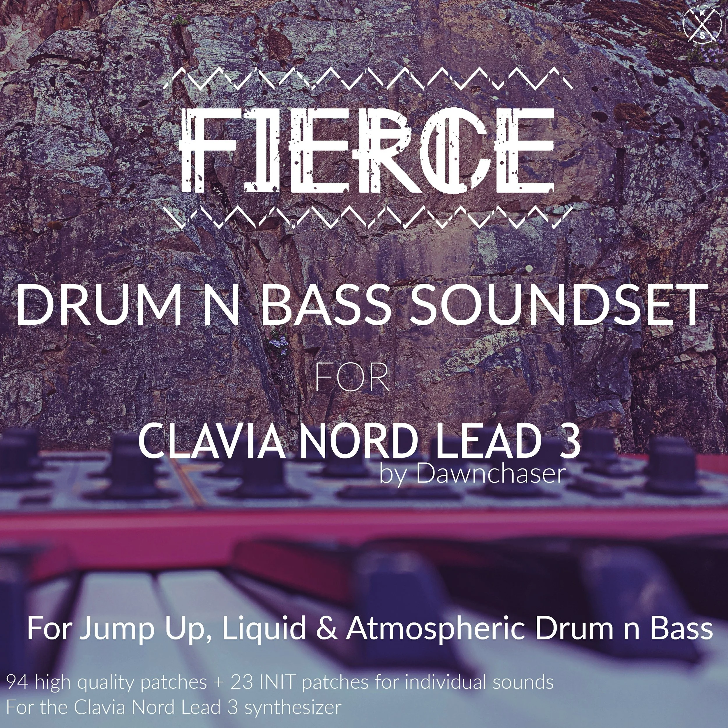 94 heavy Jump Up, Liquid & Atmospheric Drum n Bass patches for Clavia Nord Lead 3