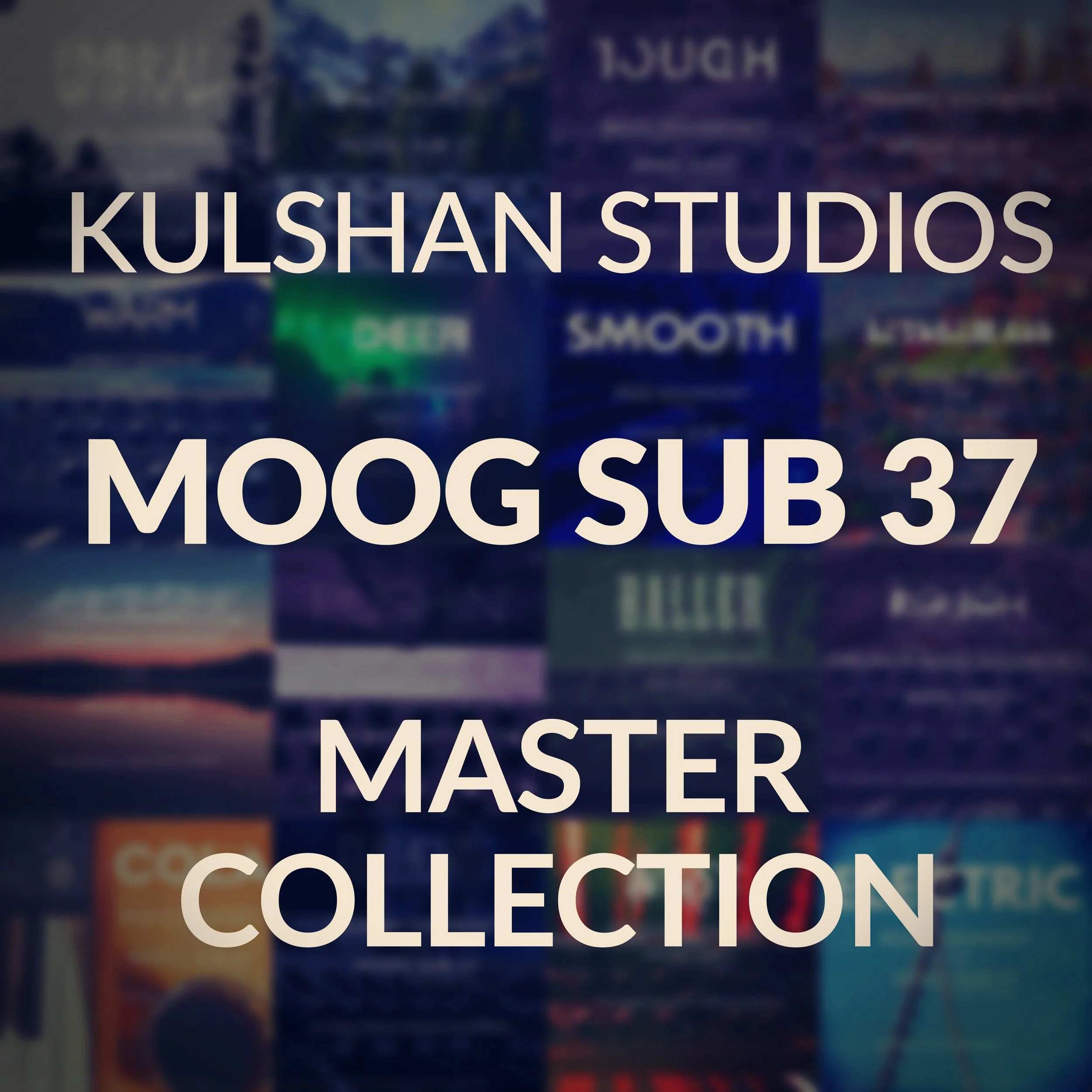 Get 900+ production-ready Moog Sub 37 & Subsequent 37 presets in one master collection