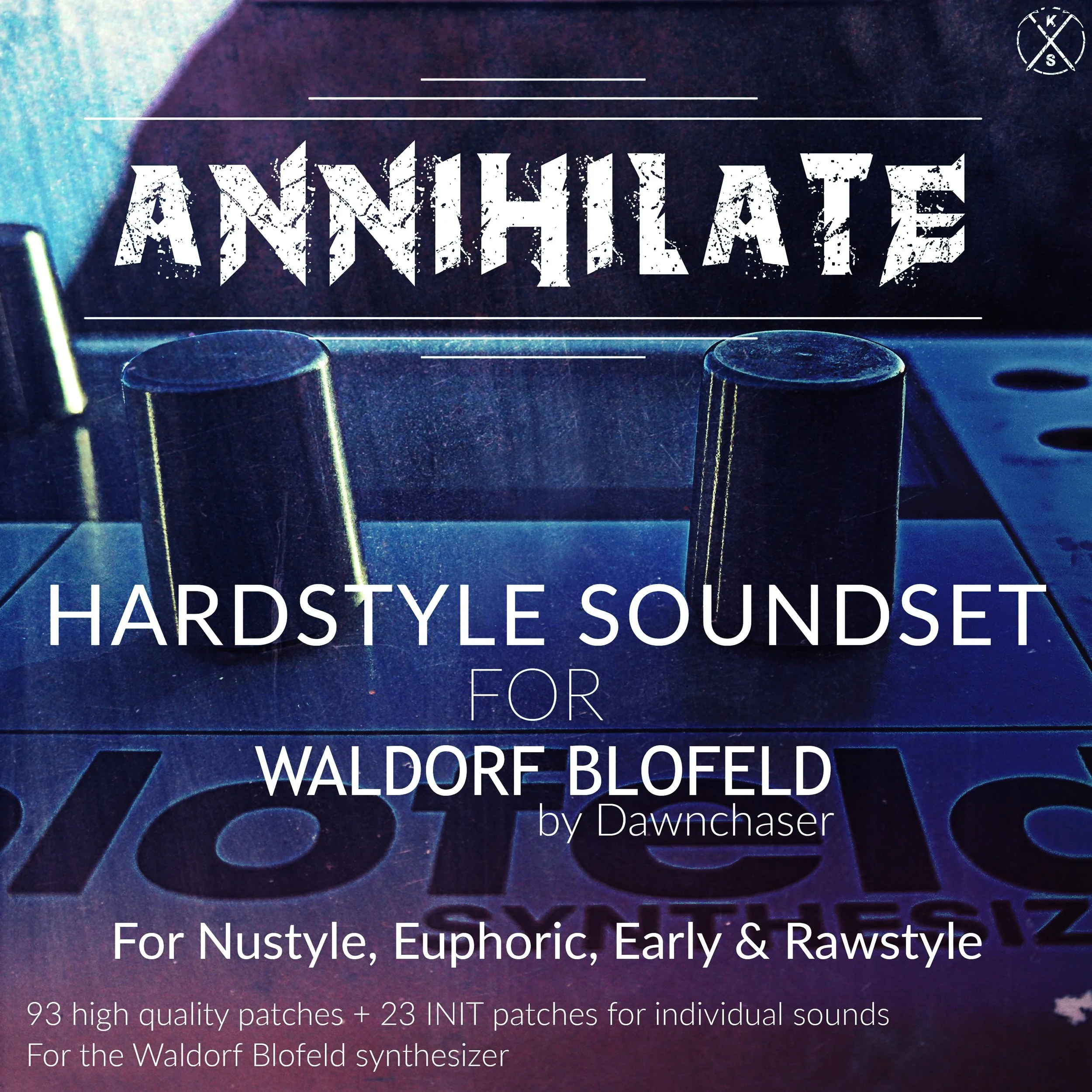 93 banging Euphoric, Rawstyle, NuStyle & Early Hardstyle presets for Waldorf Blofeld