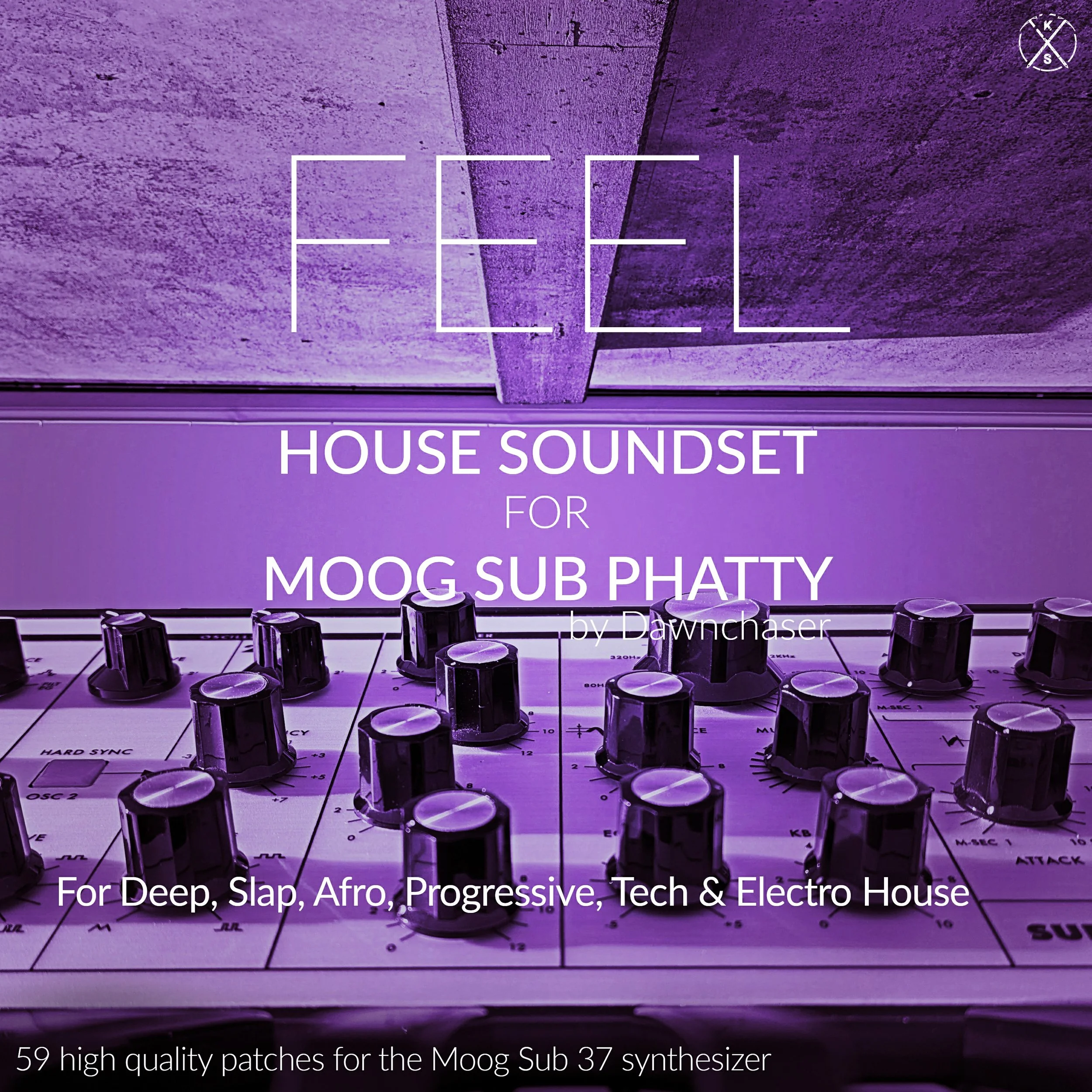 59 funky Deep, Tech, Afro, Progressive, Electro & Slap House presets for Moog Sub Phatty + Subsequent25