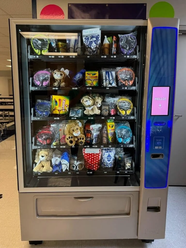 Incentive Machine PBIS Incentive Vending Machines | Spirit Box Rewards — Spirit Box ...
