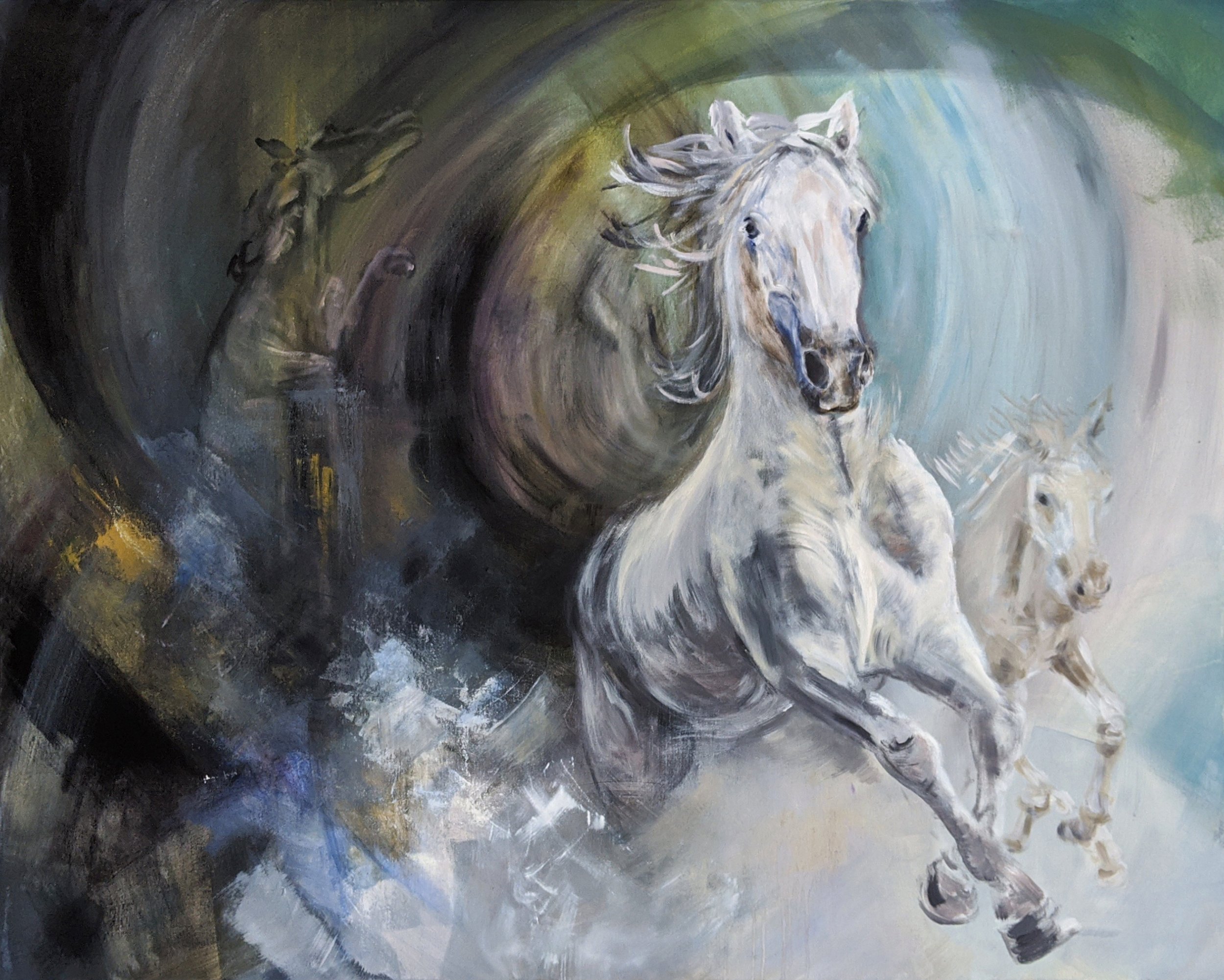 Andy Farr - Freedom - Oil and Acrylic on Canvas - 100x80.jpg