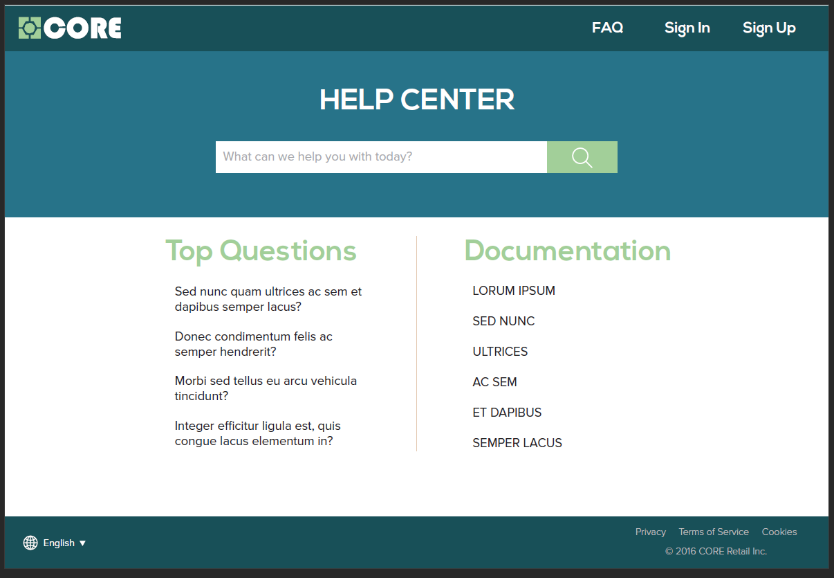Help Center Desktop