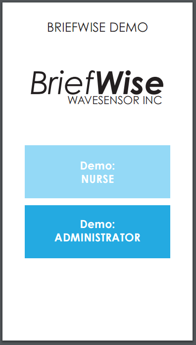 briefwise-app-demo-start.PNG
