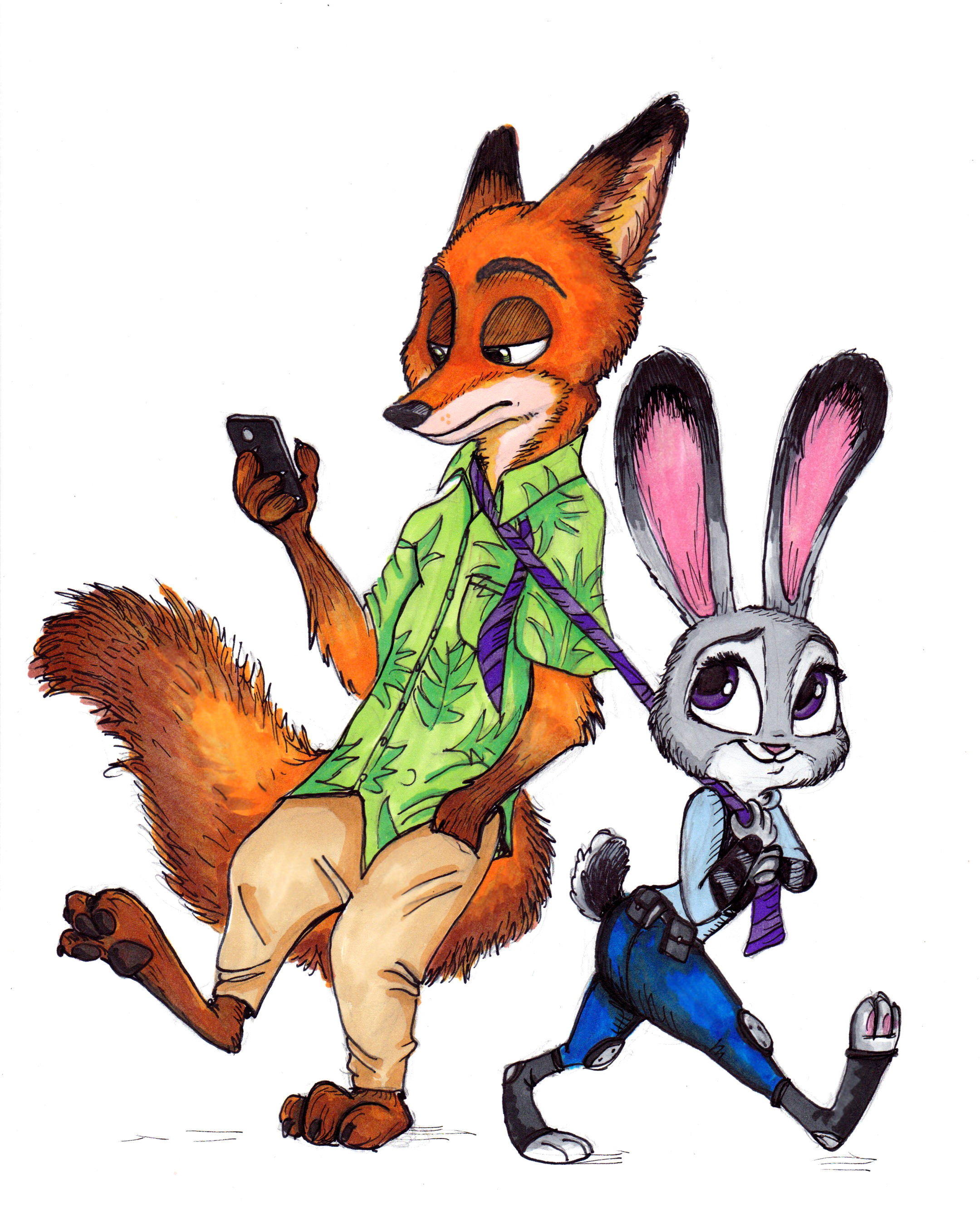 Nick and Judy