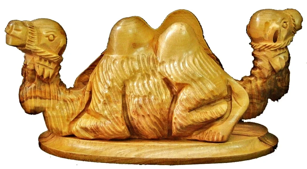 Camel napkin holder