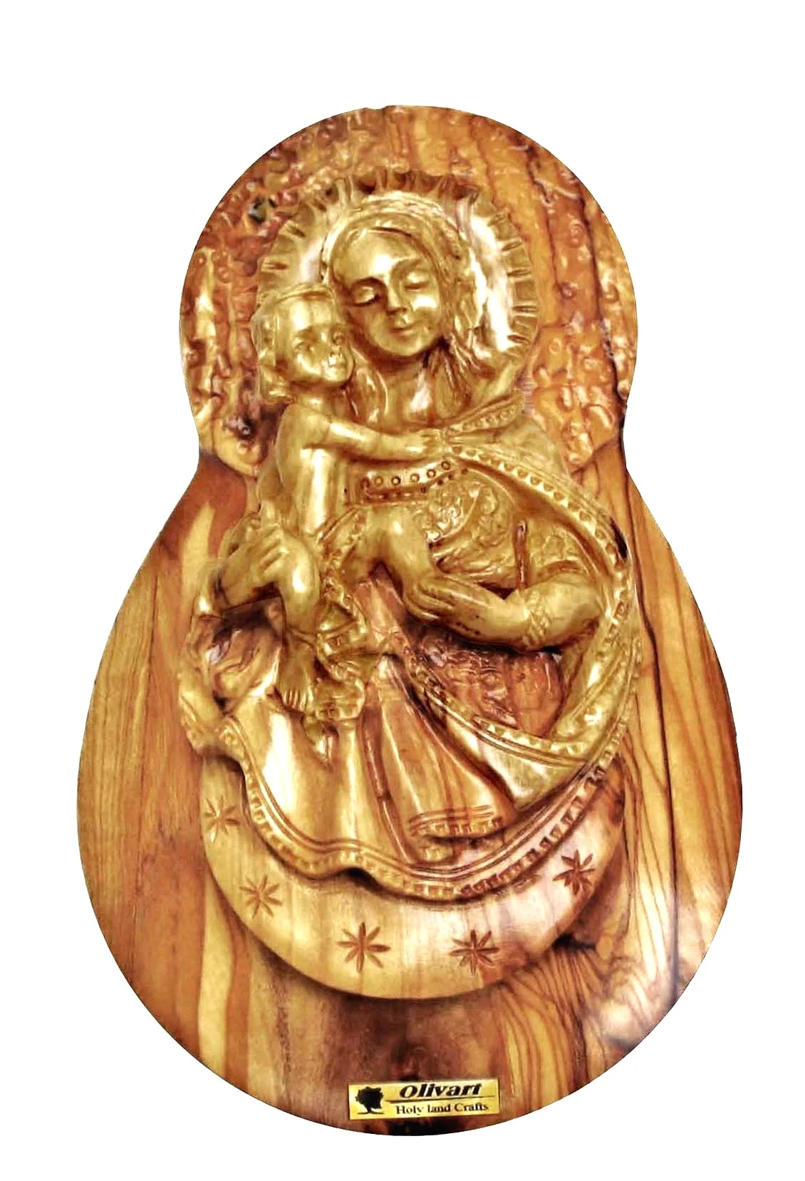 Madonna wall plaque (small)