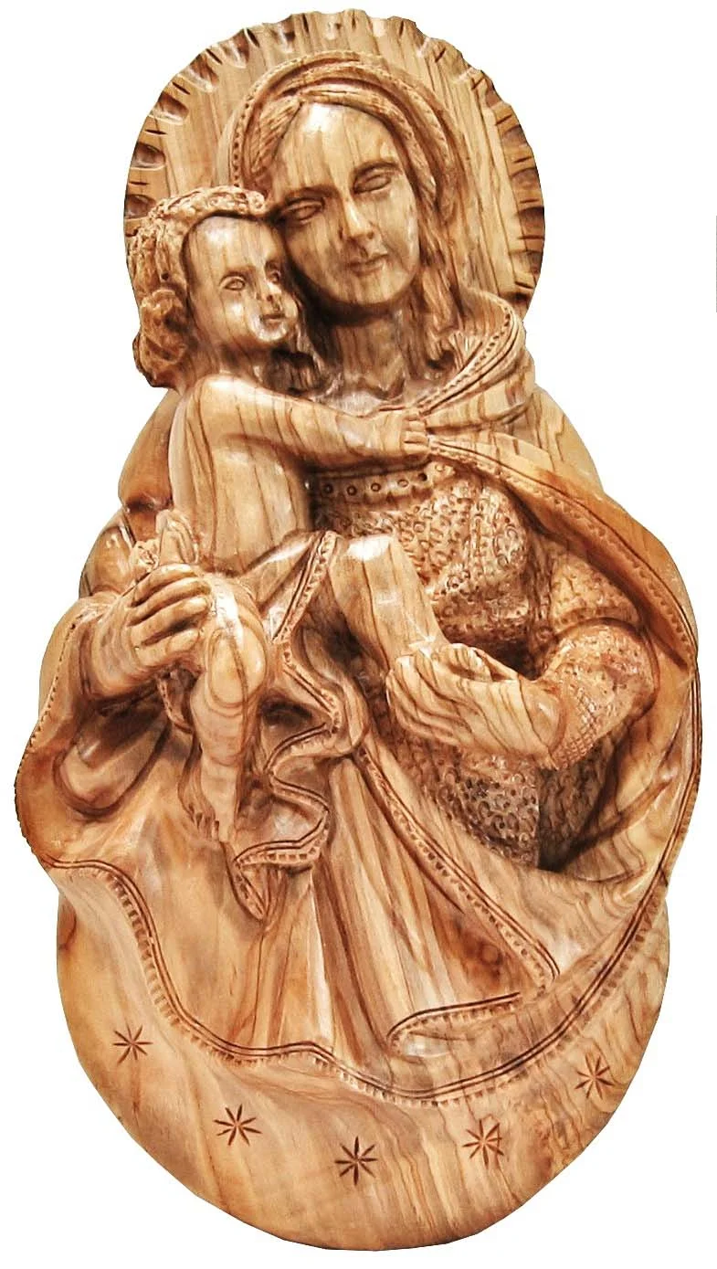 Madonna wall plaque (large)