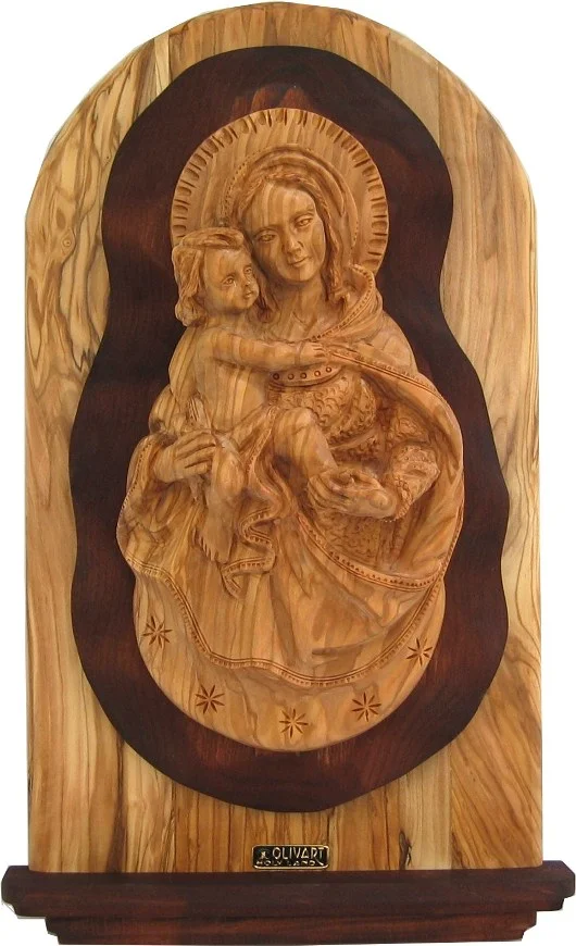 Madonna plaque