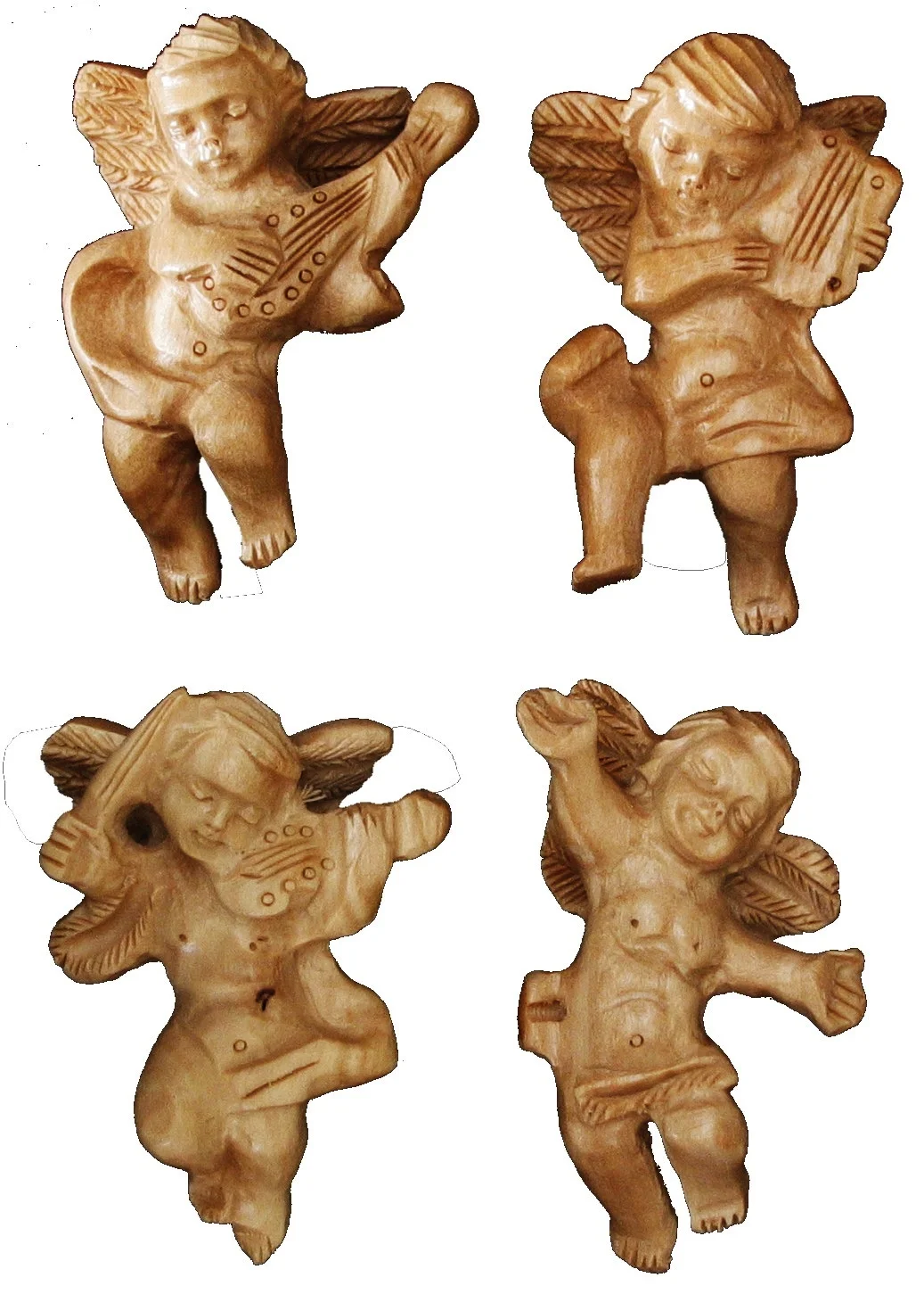 Miniature hanging angels (4 models)