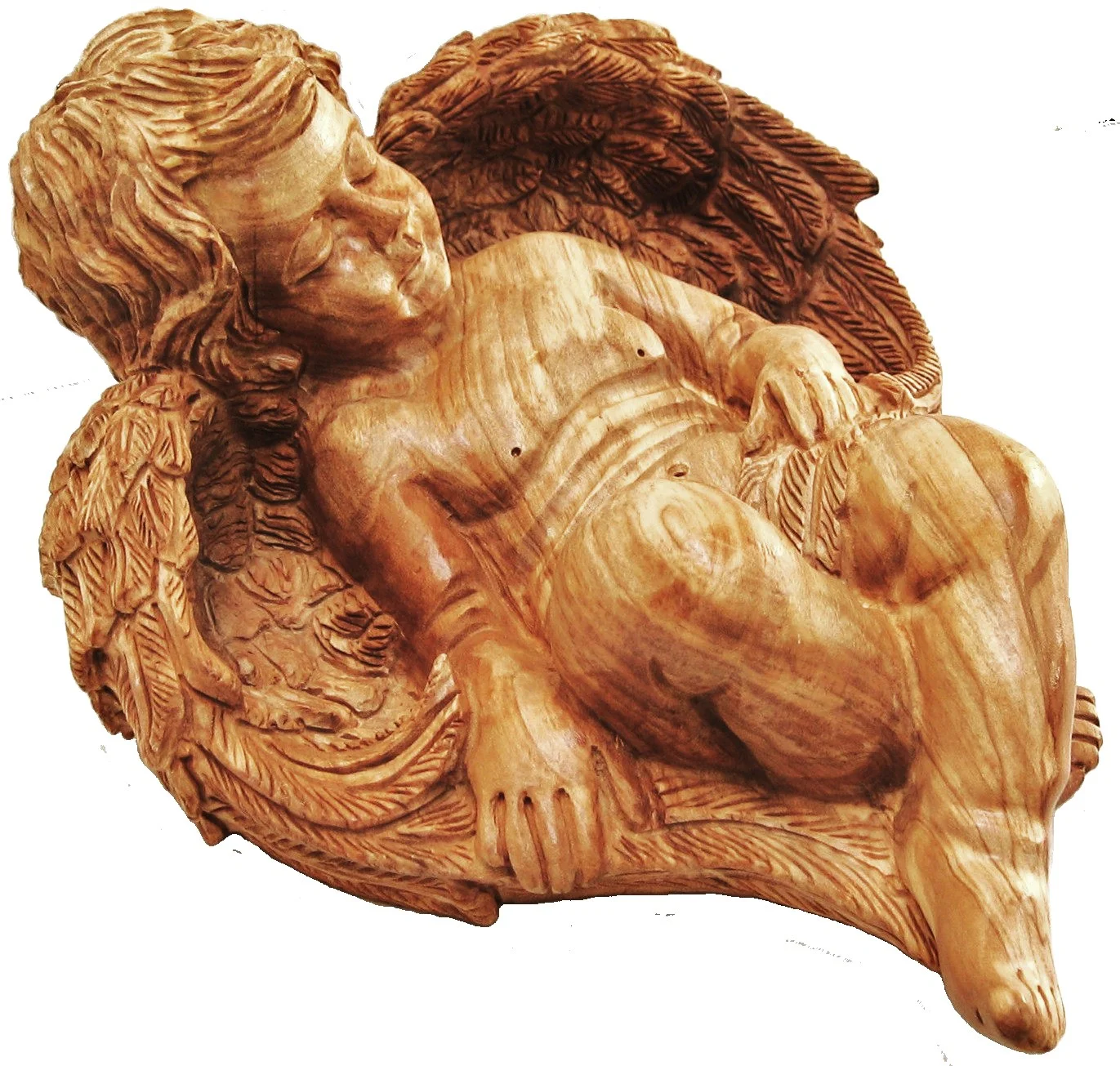 Large sleeping angel - table center