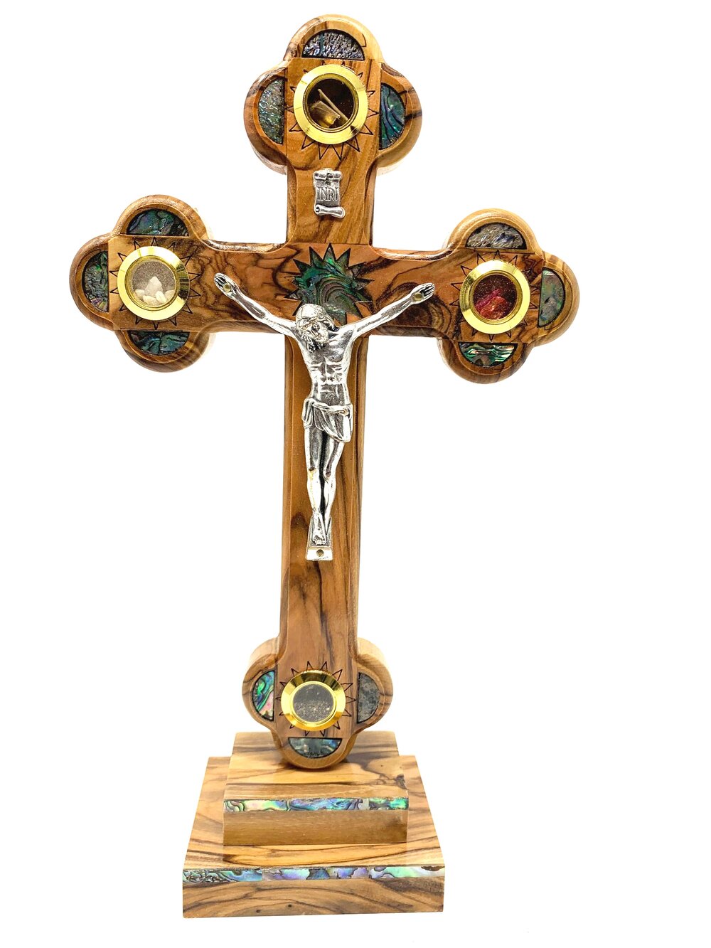 Olive Wood Crosses — Olive Wood Nativity Sets and Holy Land Art