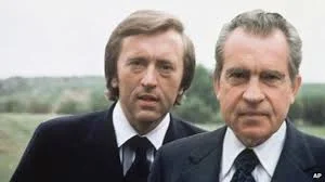 David Frost with President Richard Nixon