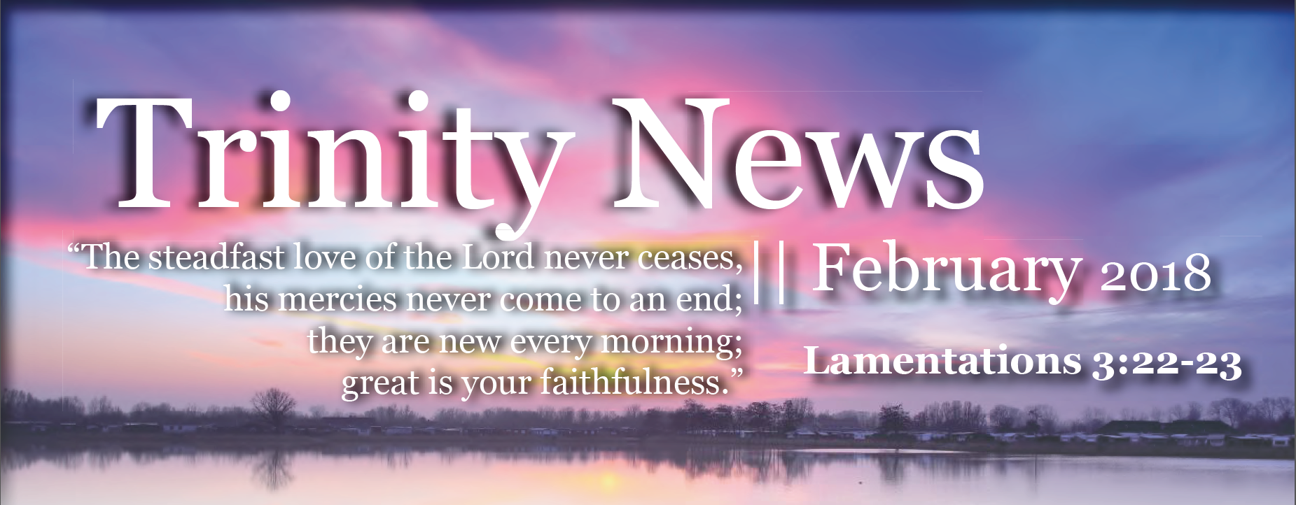 January/February 2018 Newsletter