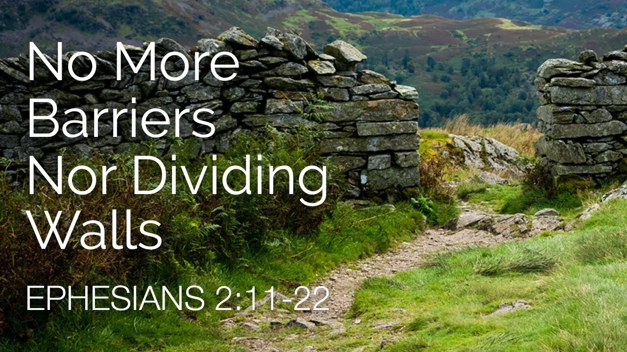 No more barriers nor dividing walls
