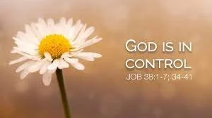 God is in control