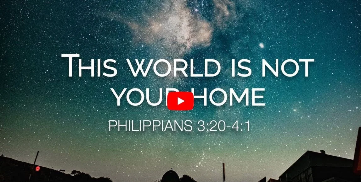 This world is not your home