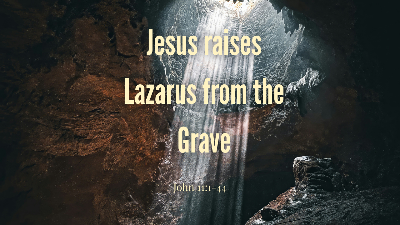 Jesus raises Lazarus from the Grave - John 11:1-44(Audio) | Trinity Presbyterian Church Sermon