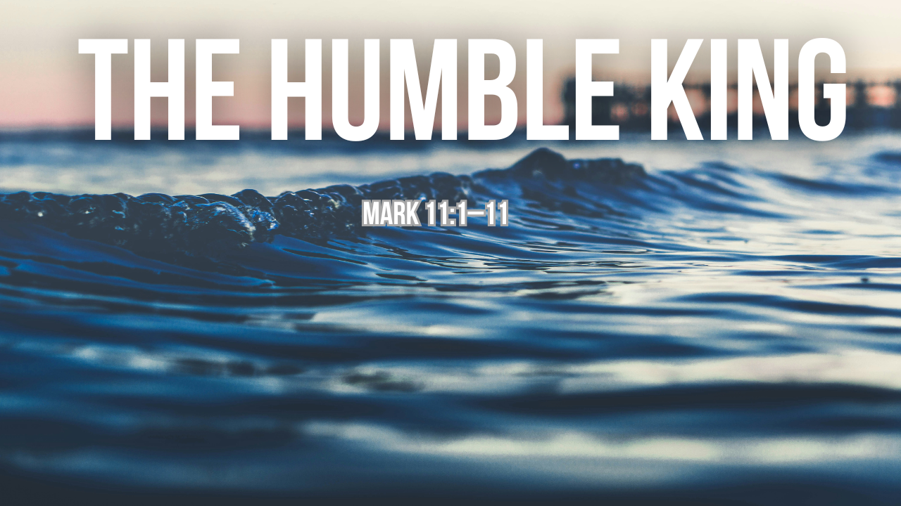 The Humble King - Mark 11:1-11 | Trinity Presbyterian Church Sermon