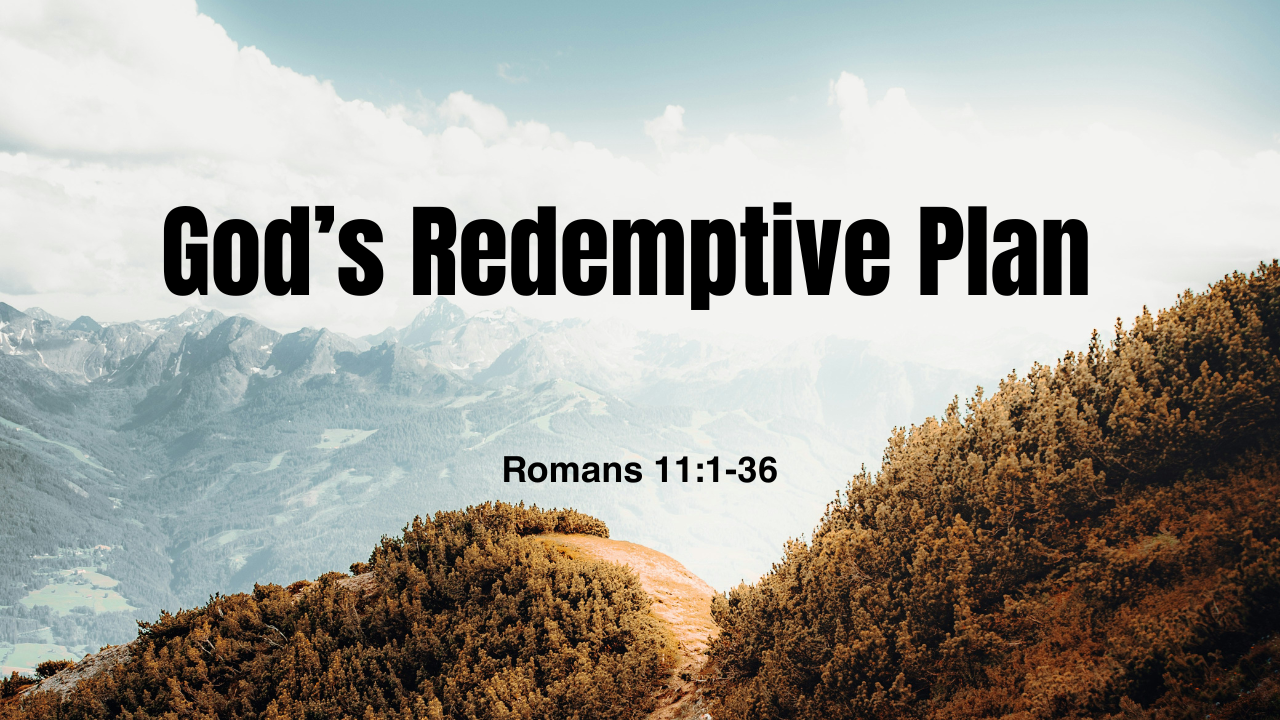 God’s Redemptive Plan - Romans 11:1-36 | Trinity Presbyterian Church Sermon