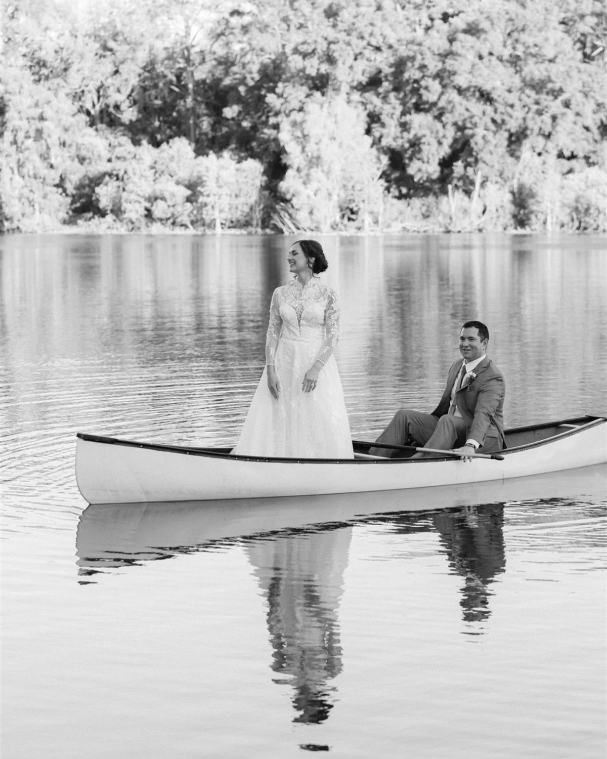 When they asked if they could take a rowboat out for a quiet moment on the lake, the answer was an immediate &ldquo;yes.&rdquo; Whatever your vision for your wedding day looks like I&rsquo;m here to make sure you get to experience it to the fullest. 