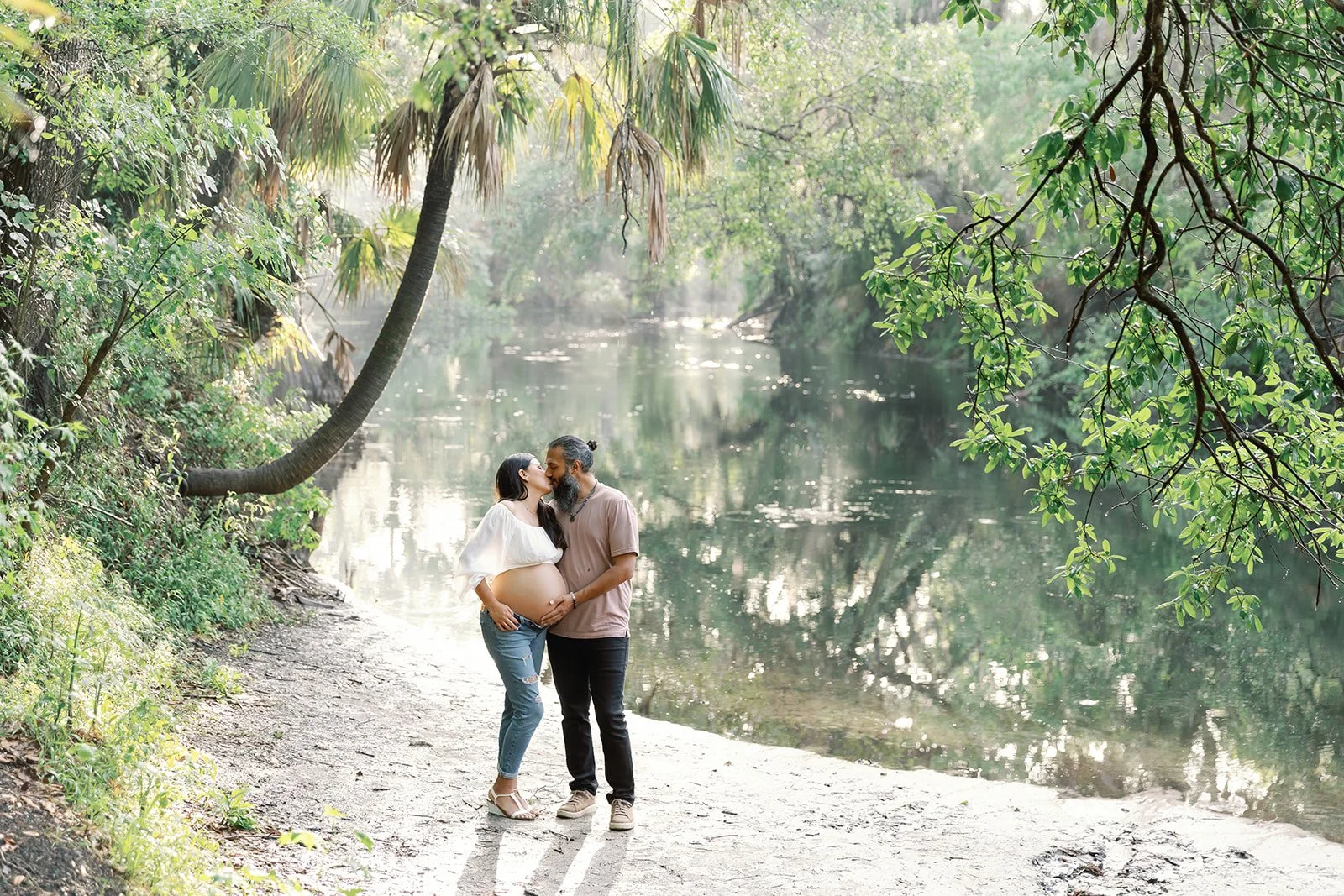 The Post-Storm Glow: A Hillsborough River State Park Maternity Session