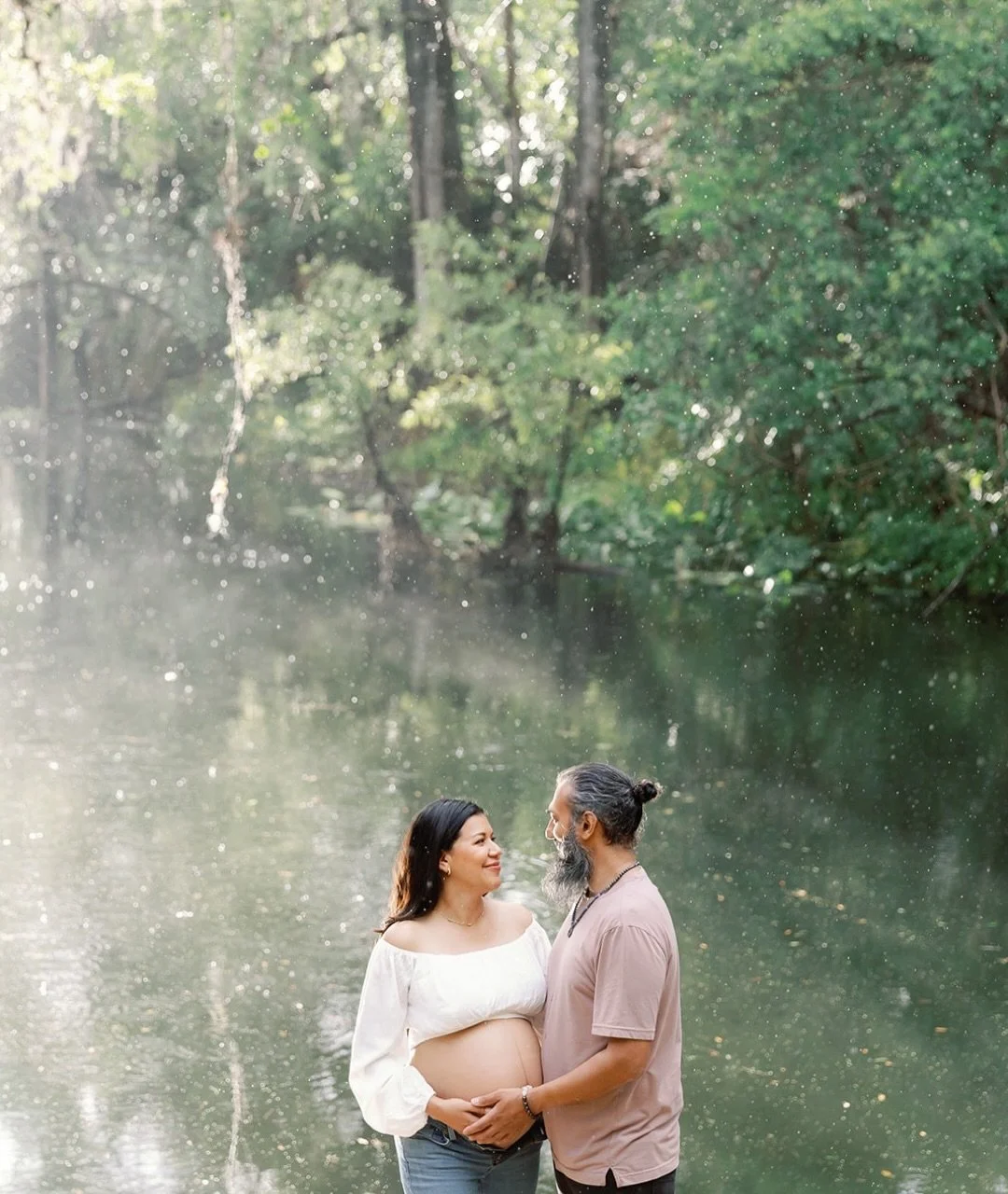 Most people leave when the thunderstorms roll in and the sky turns black, but there is a massive payoff for the ones who stay.

We spent nearly an hour waiting out a heavy downpour at Hillsborough River State Park. When the rain finally let up and th