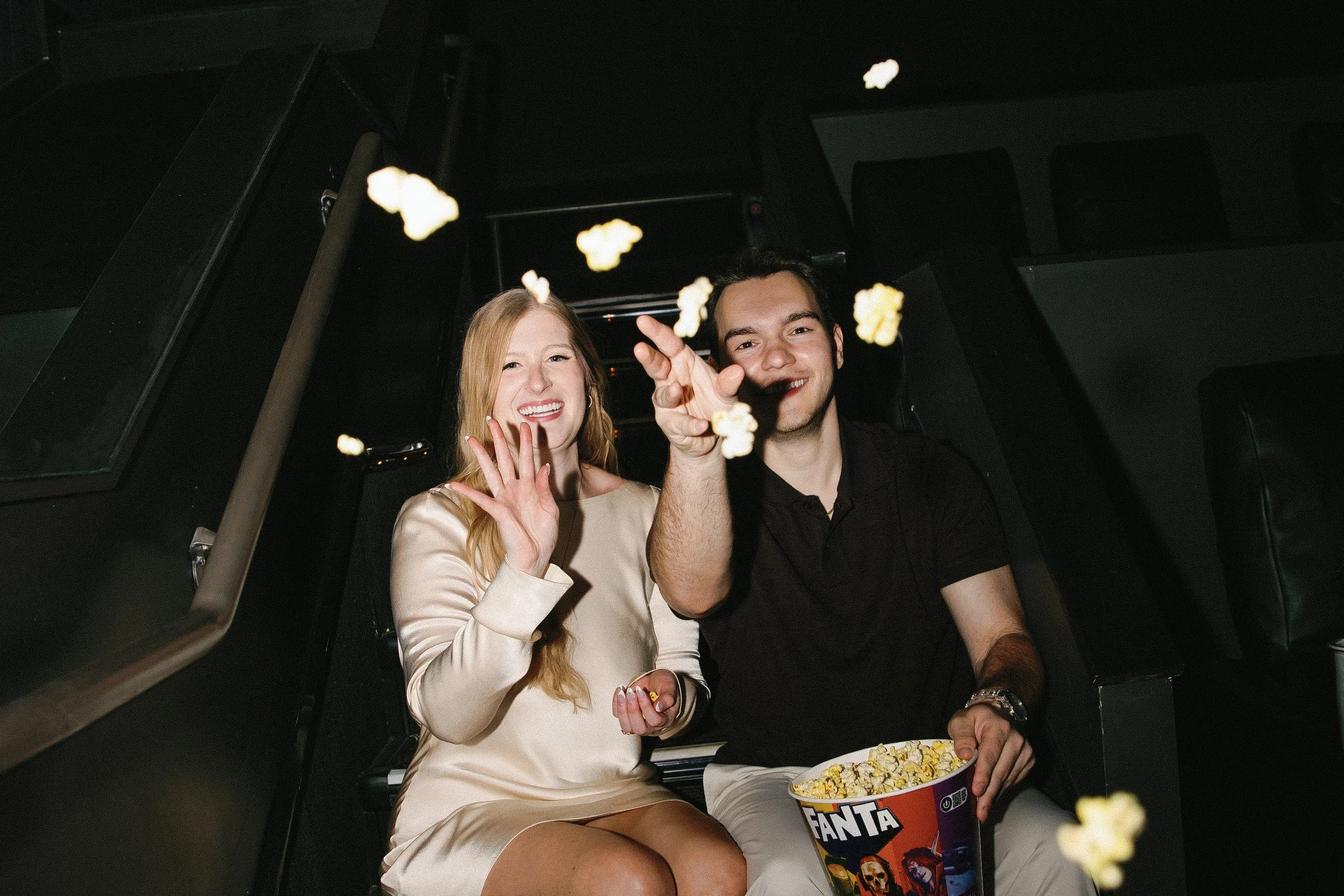 Cinematic St. Pete Engagement Session at AMC Sundial | St. Petersburg, FL