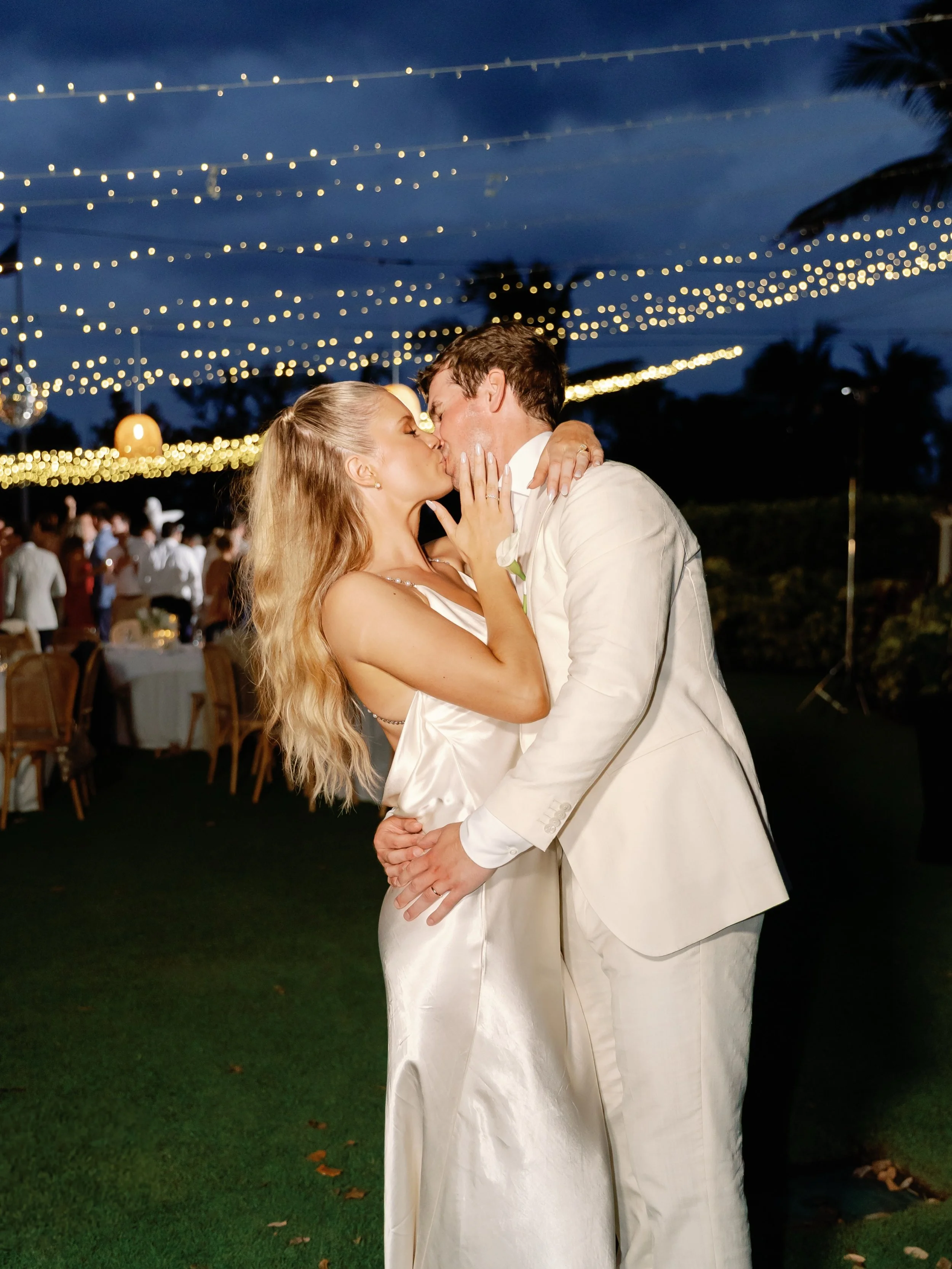 Despite a massive downpour just before Morgan and Peter&rsquo;s reception and everything getting completely soaked,  they rolled with it all with such grace. They kept laughing, mingling and soaking in every moment like nothing could dampen their joy