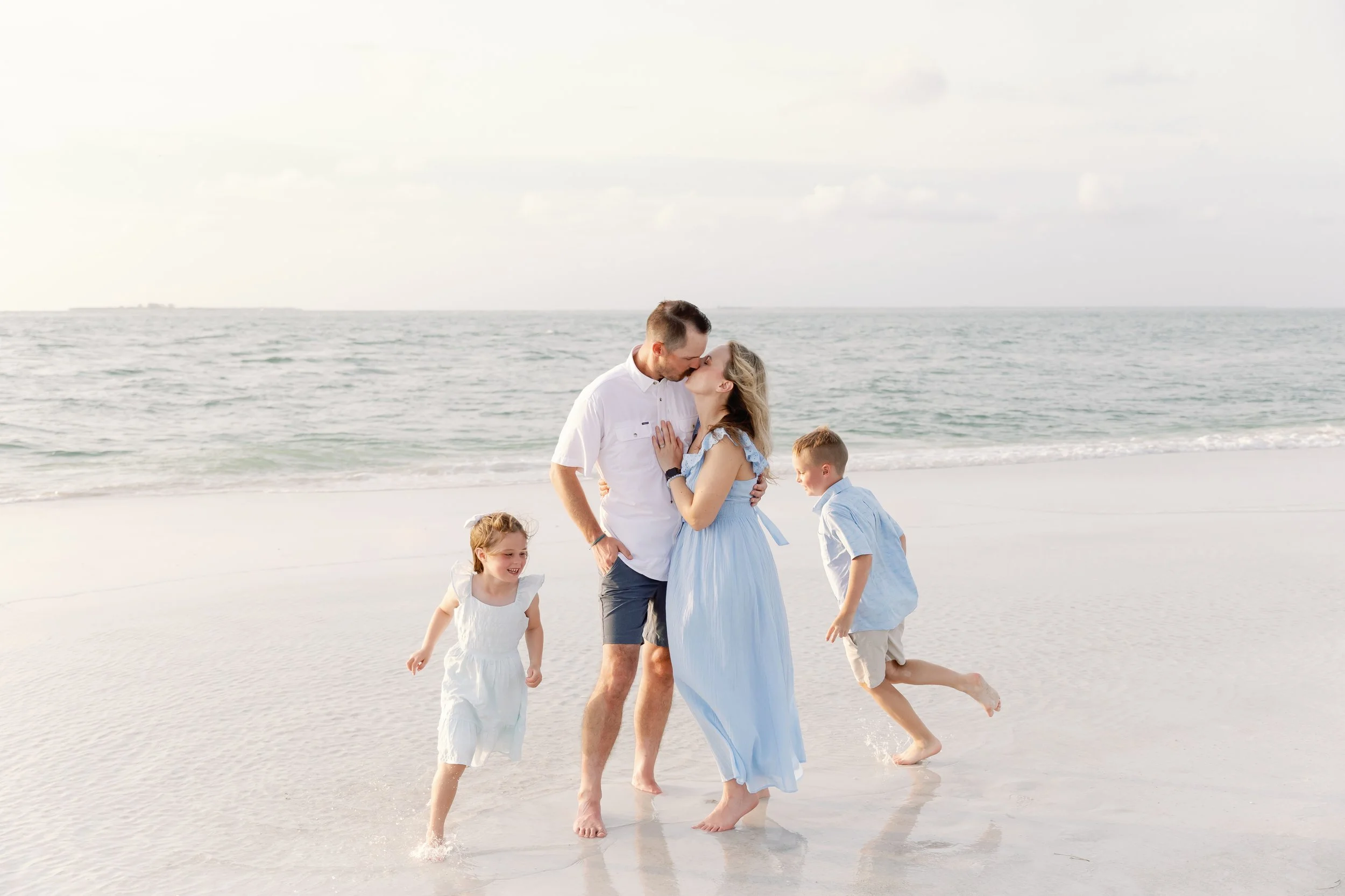 Anna Maria Island Family Vacation Session | Bean Point