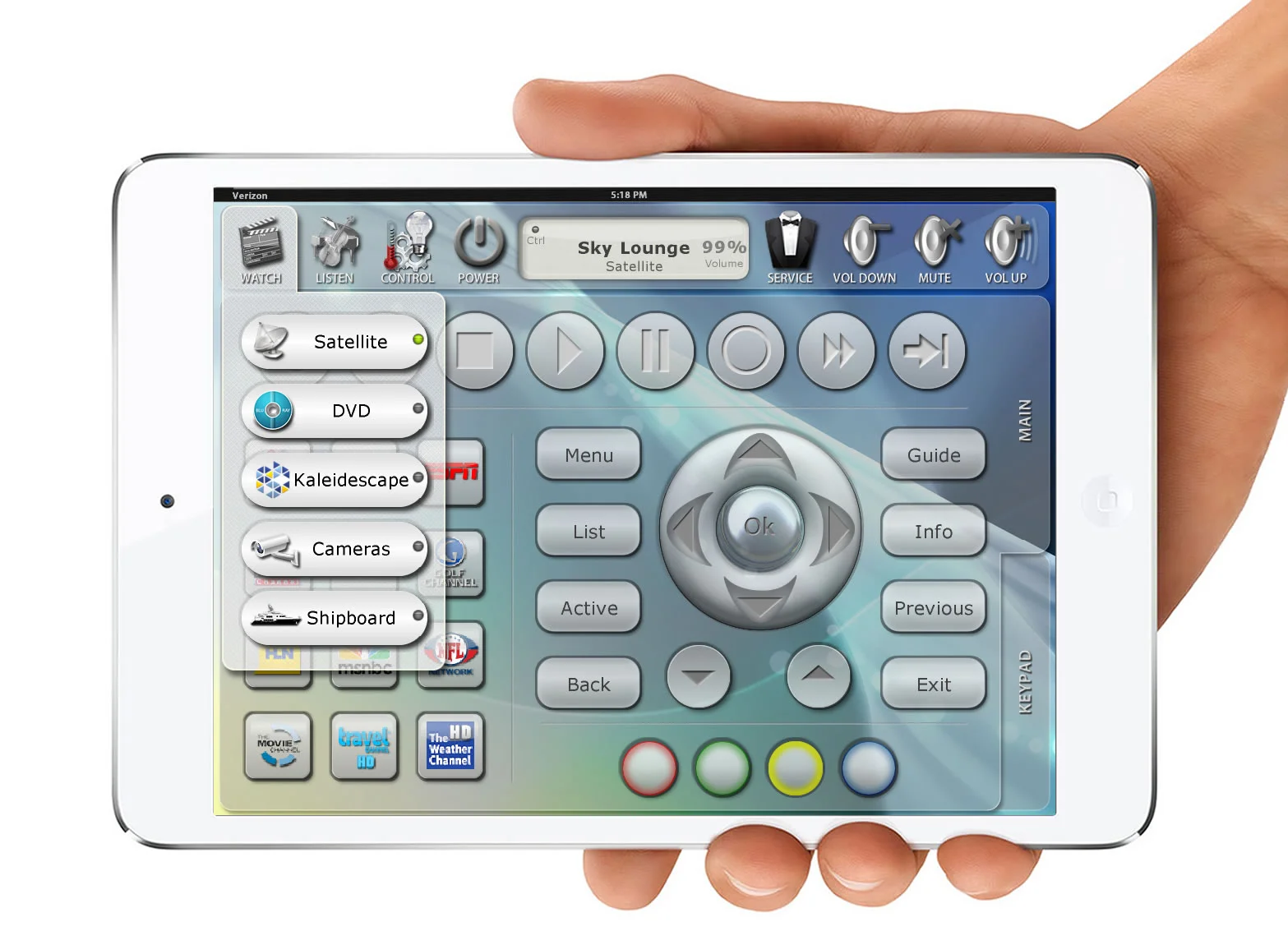 iPad Mini Satellite Screen Example with Drop Menu.jpg