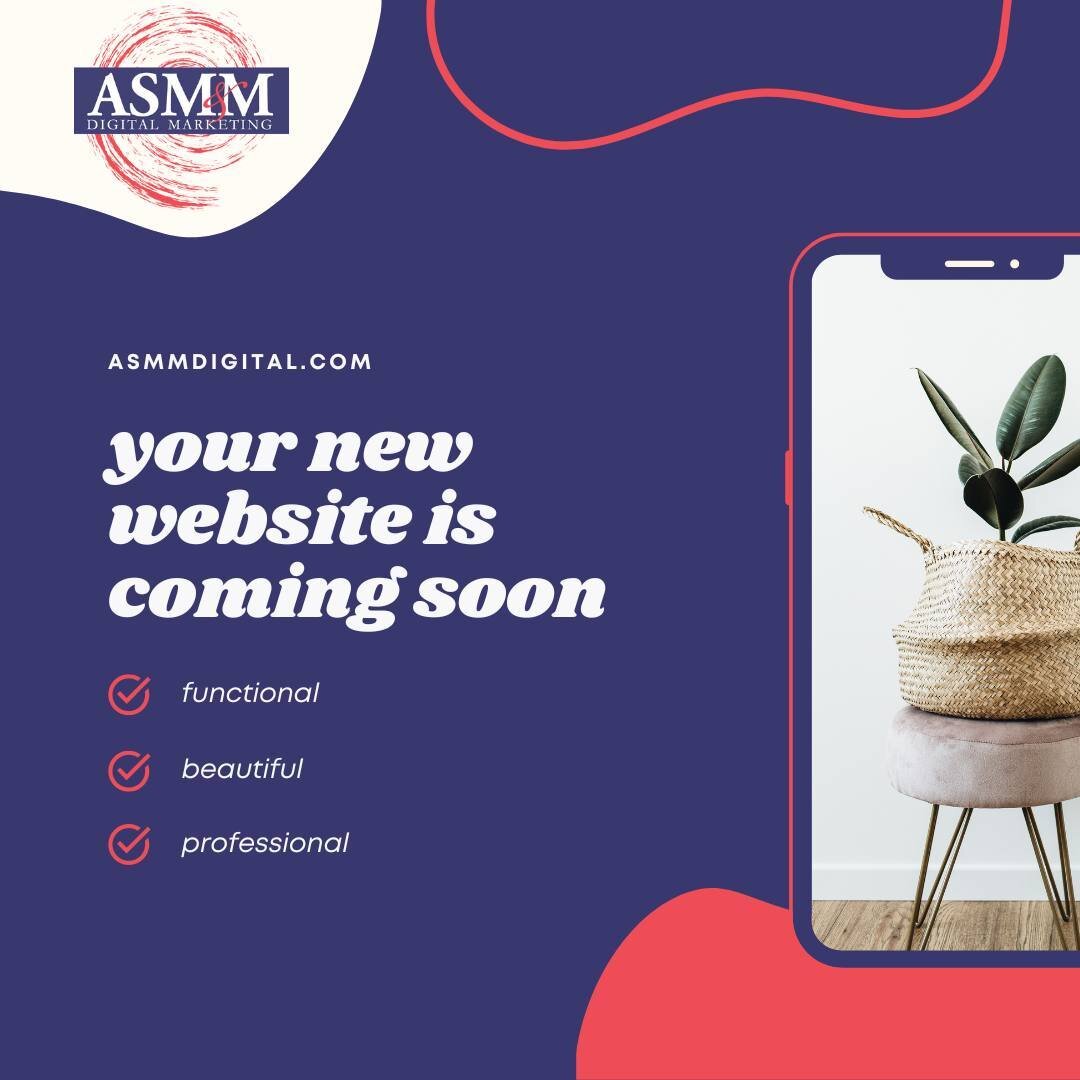 Your business deserves a website that is beautiful, functional and professional. Let our talented team create something that represents your business.

#WebsiteDesign #HelpingSmallBusinesses #ASMMDigital